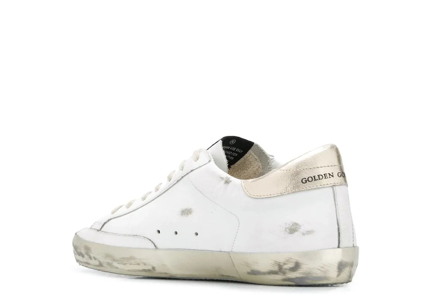 Golden Goose Super-Star White Gold Sparkle - My Suti