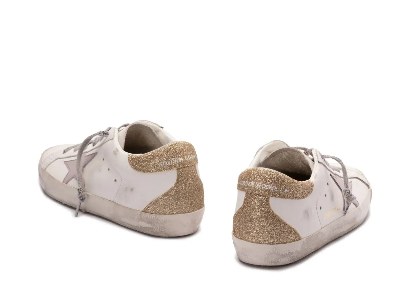 Golden Goose Super-Star White Lilac Platinum - My Suti