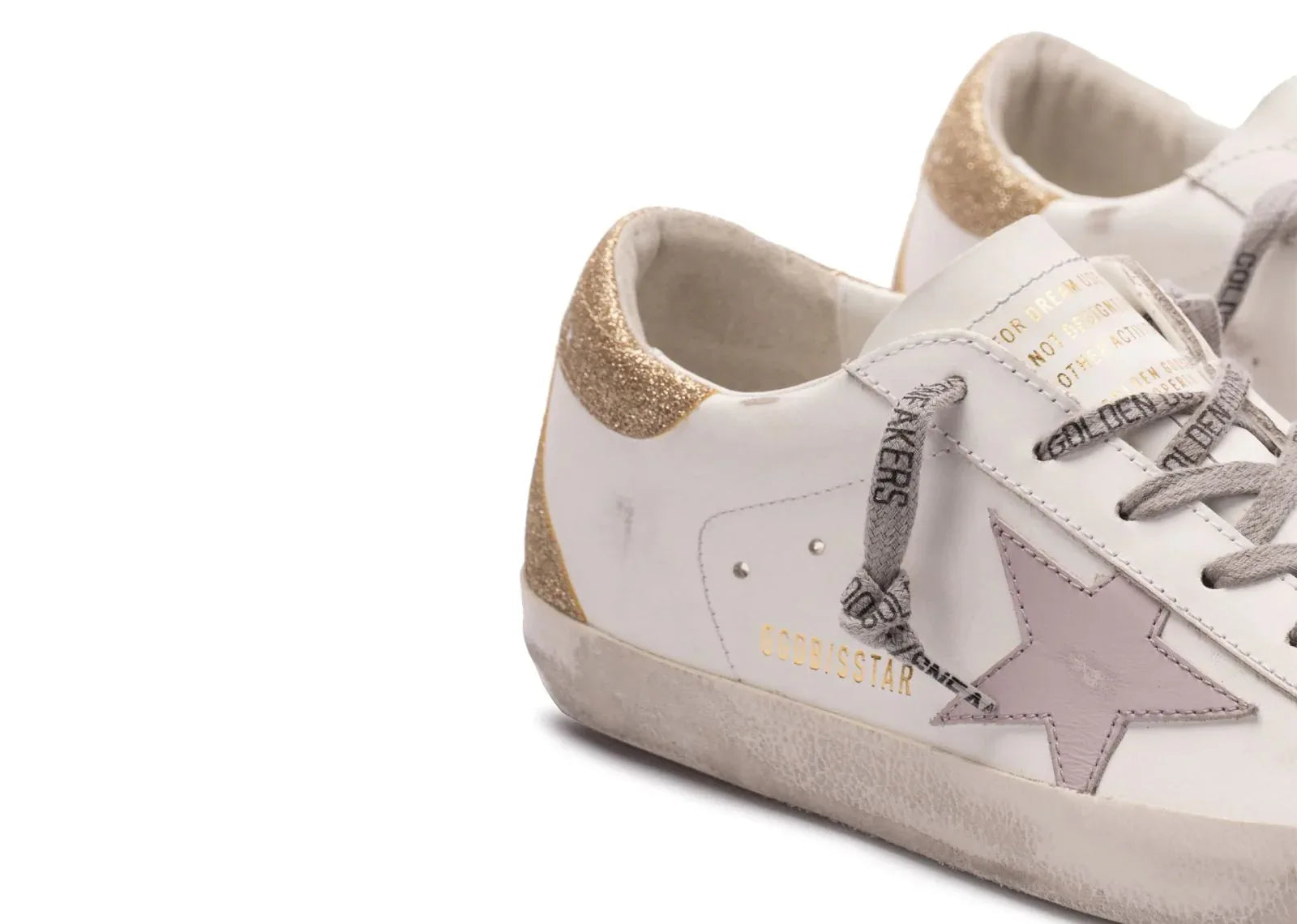 Golden Goose Super-Star White Lilac Platinum - My Suti