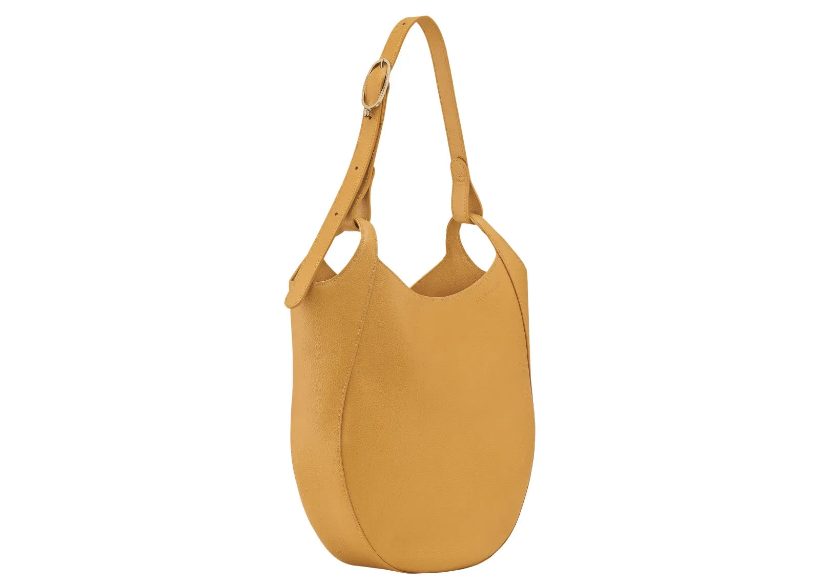 Longchamp Le Foulonné Lare Hobo Bag Nutmeg - My Suti