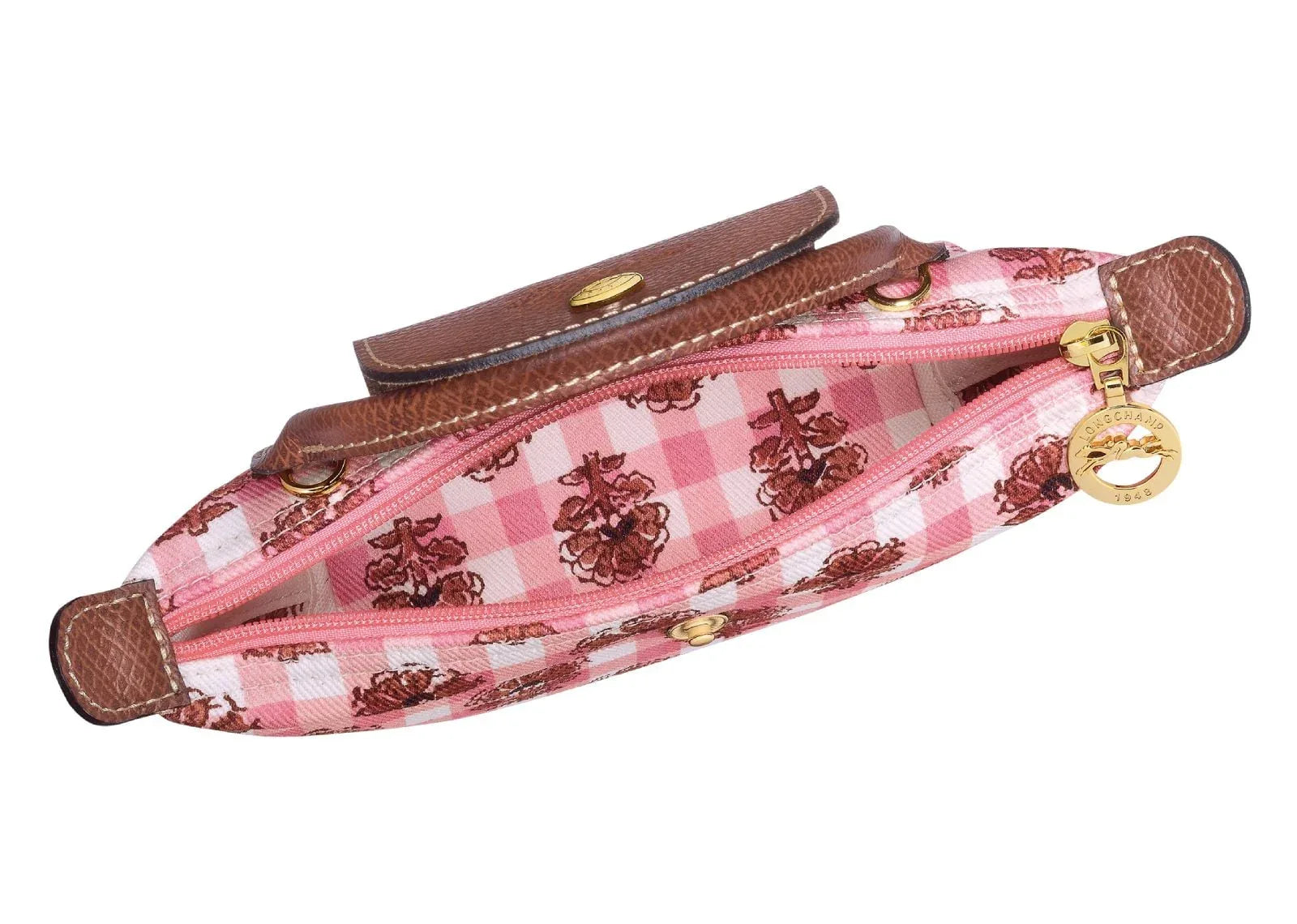 Longchamp Le Pliage Collection XS Pouch Blush Canvas - My Suti