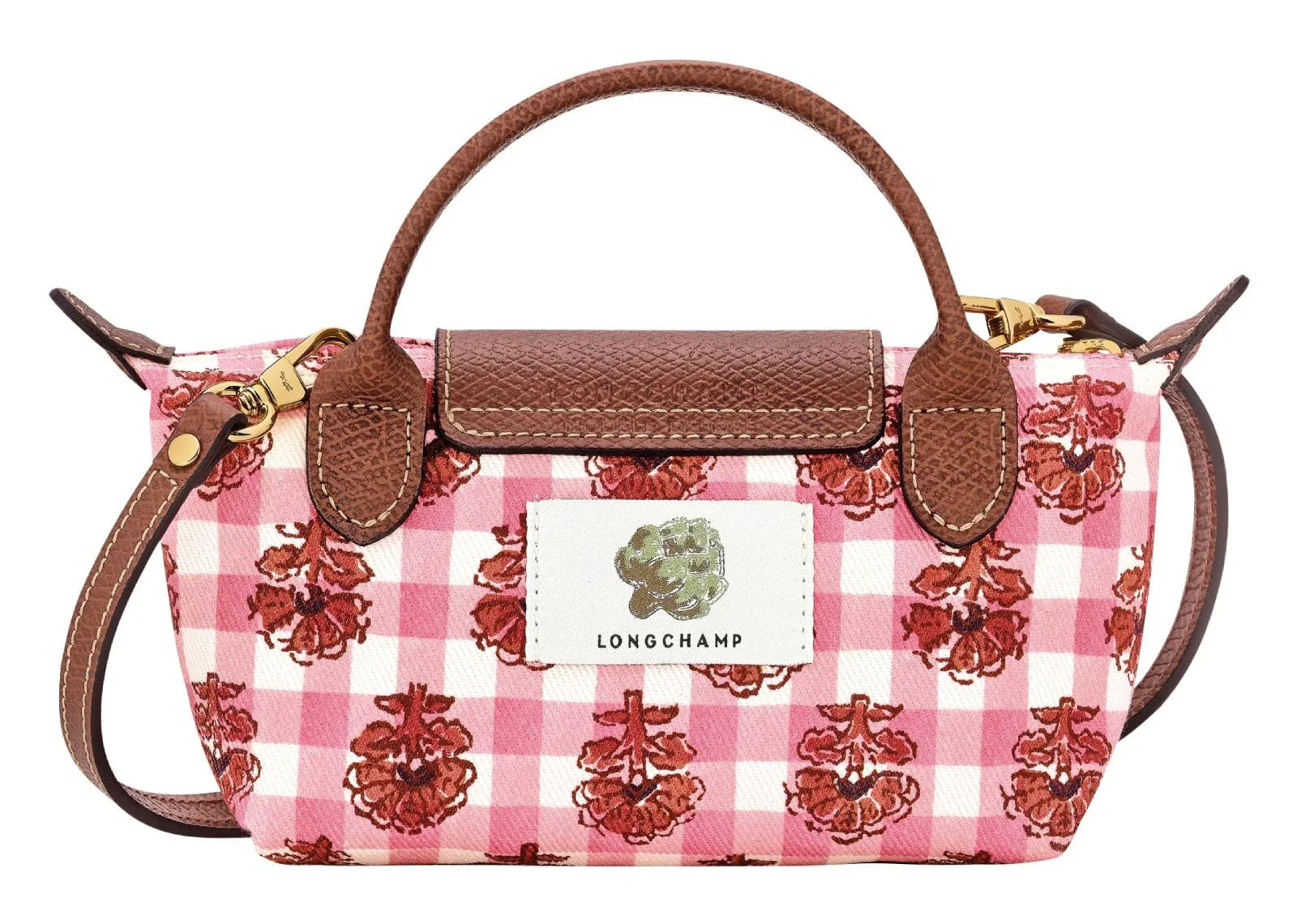 Longchamp Le Pliage Collection XS Pouch Blush Canvas - My Suti