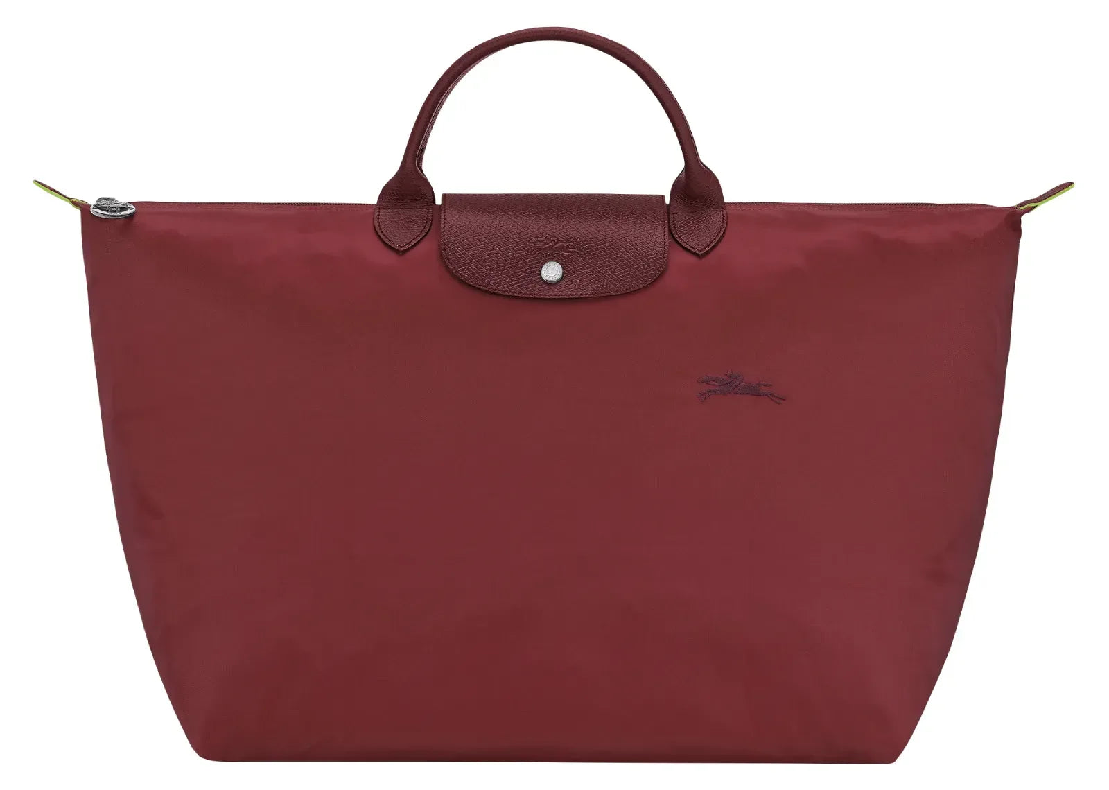 Longchamp Le Pliage Green L Travel Bag Pomegranate - My Suti