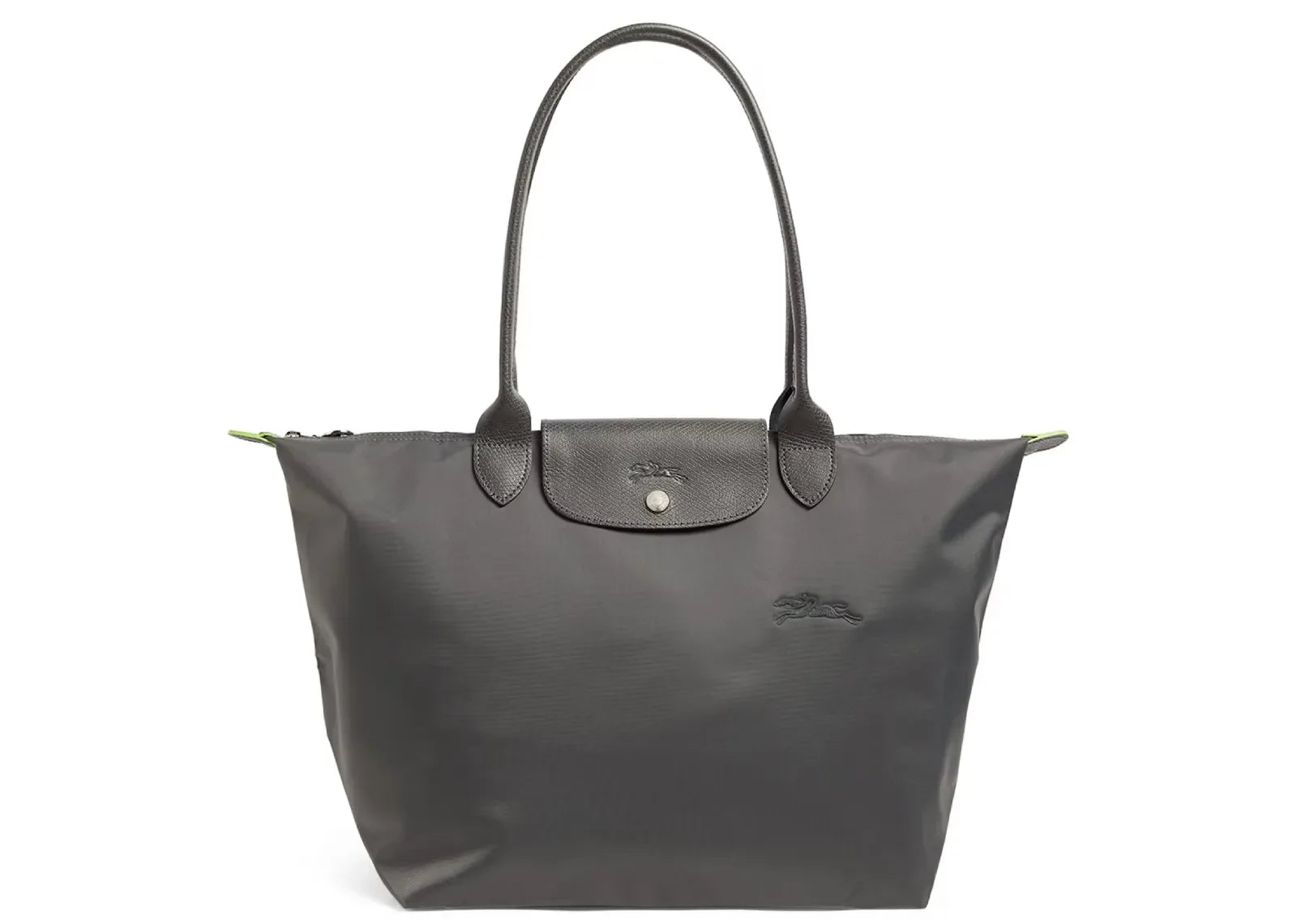 Longchamp Le Pliage Green Large Tote Bag Graphite - My Suti