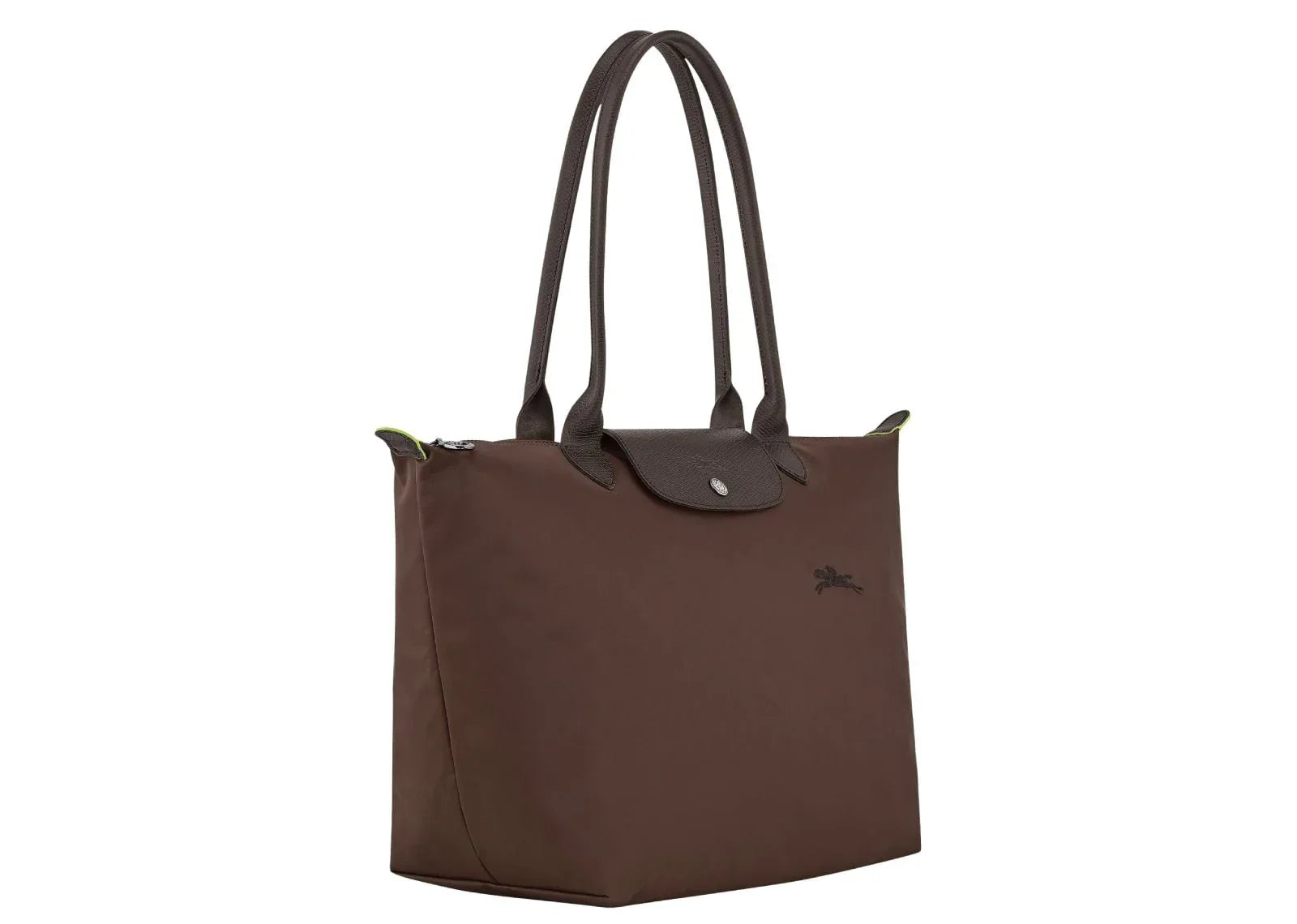 Longchamp Le Pliage Green Large Tote Bag Mocha - My Suti