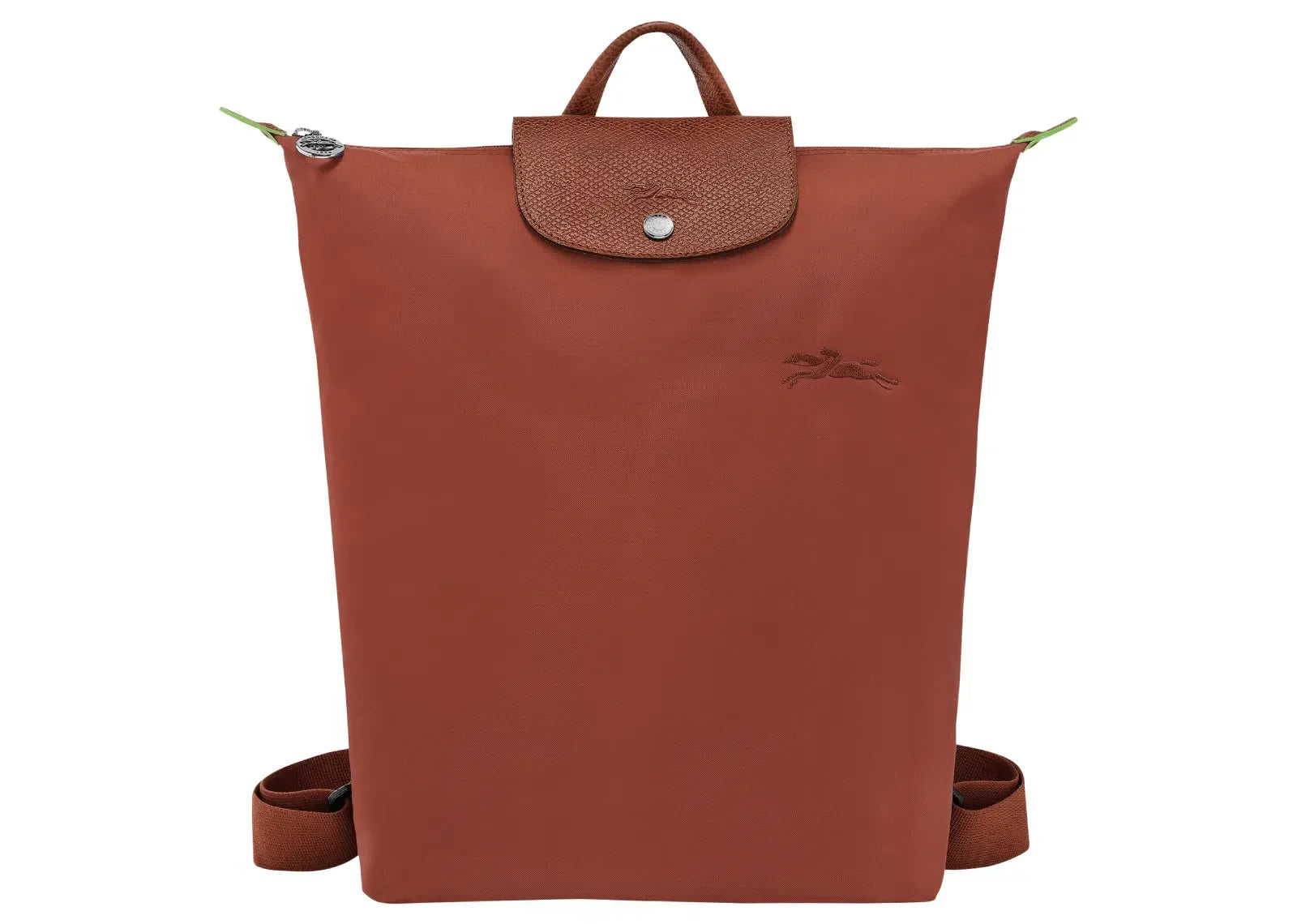 Longchamp Le Pliage Green M Backpack Chestnut - My Suti