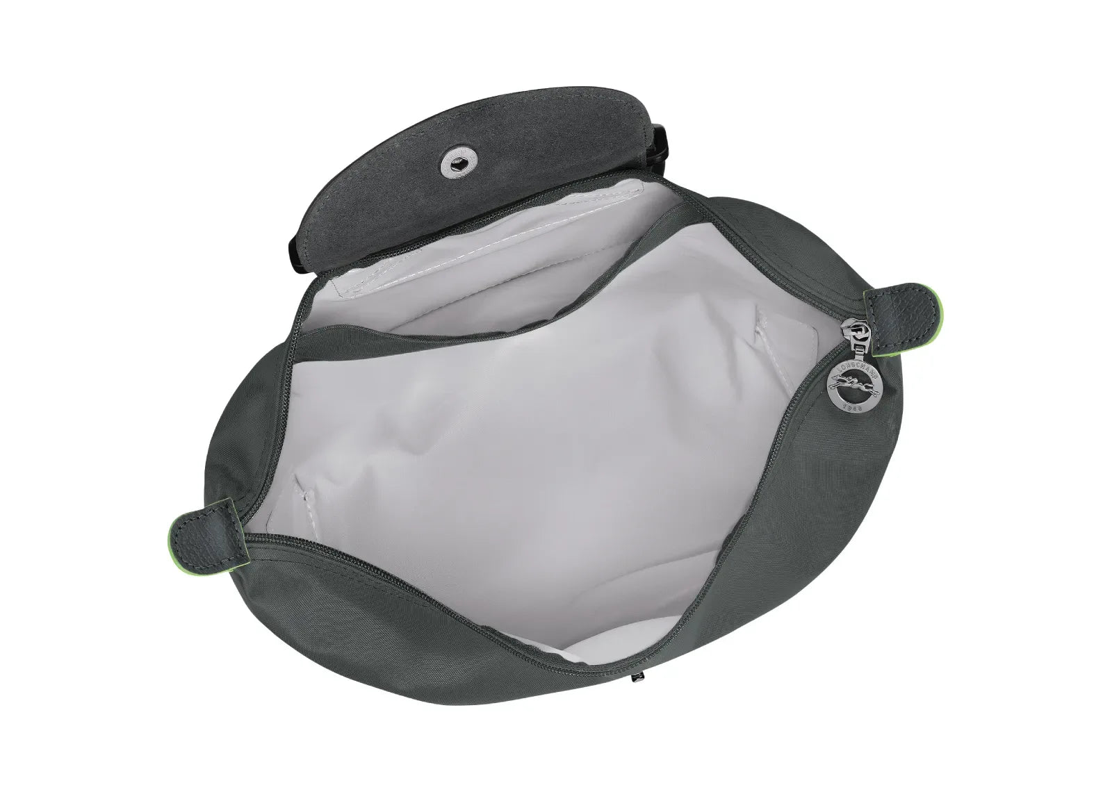 Longchamp Le Pliage Green M Backpack Graphite - My Suti