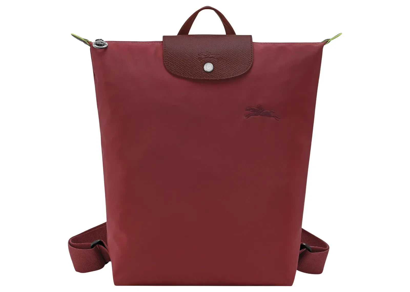 Longchamp Le Pliage Green M Backpack Pomegranate - My Suti