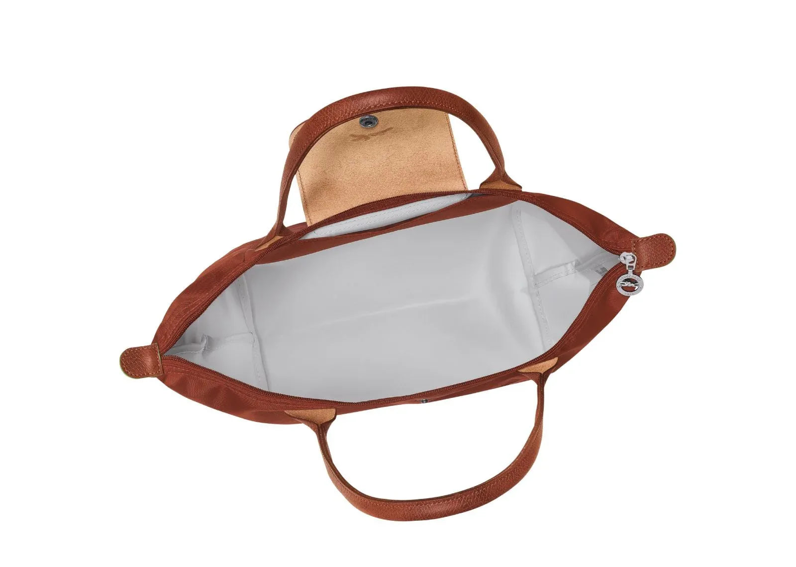 Longchamp Le Pliage Green Medium Tote Bag Chestnut - My Suti