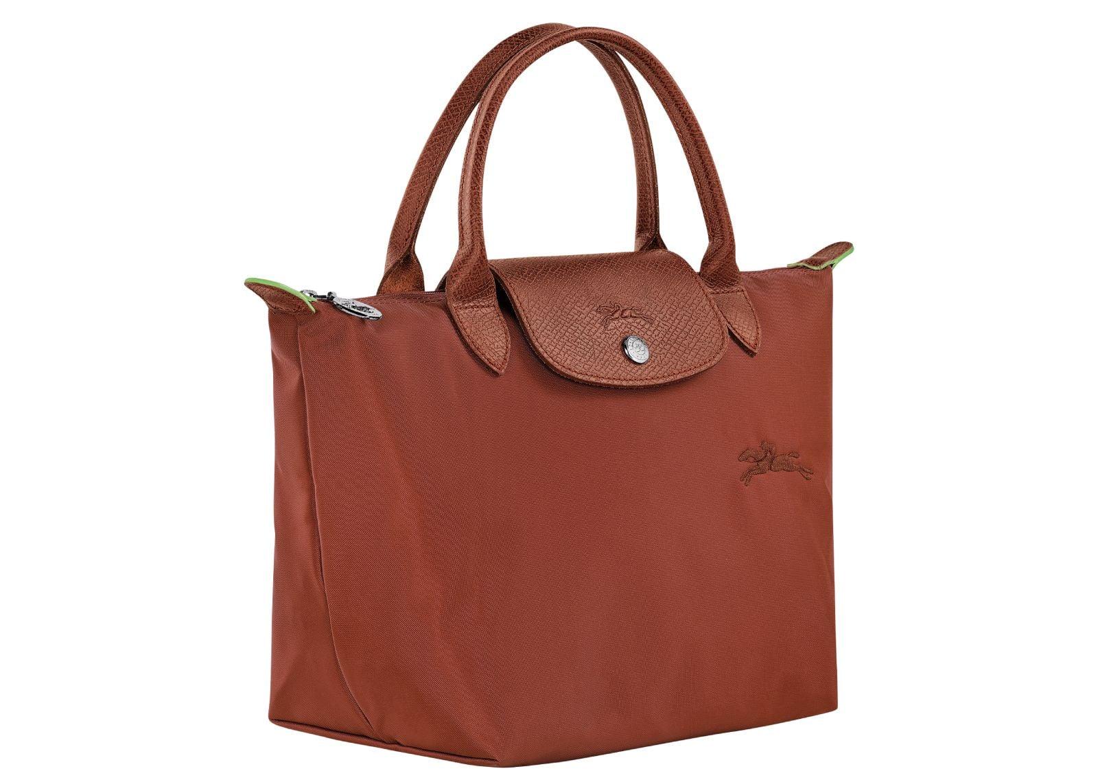 Longchamp Le Pliage Green Small Handbag Chestnut - My Suti