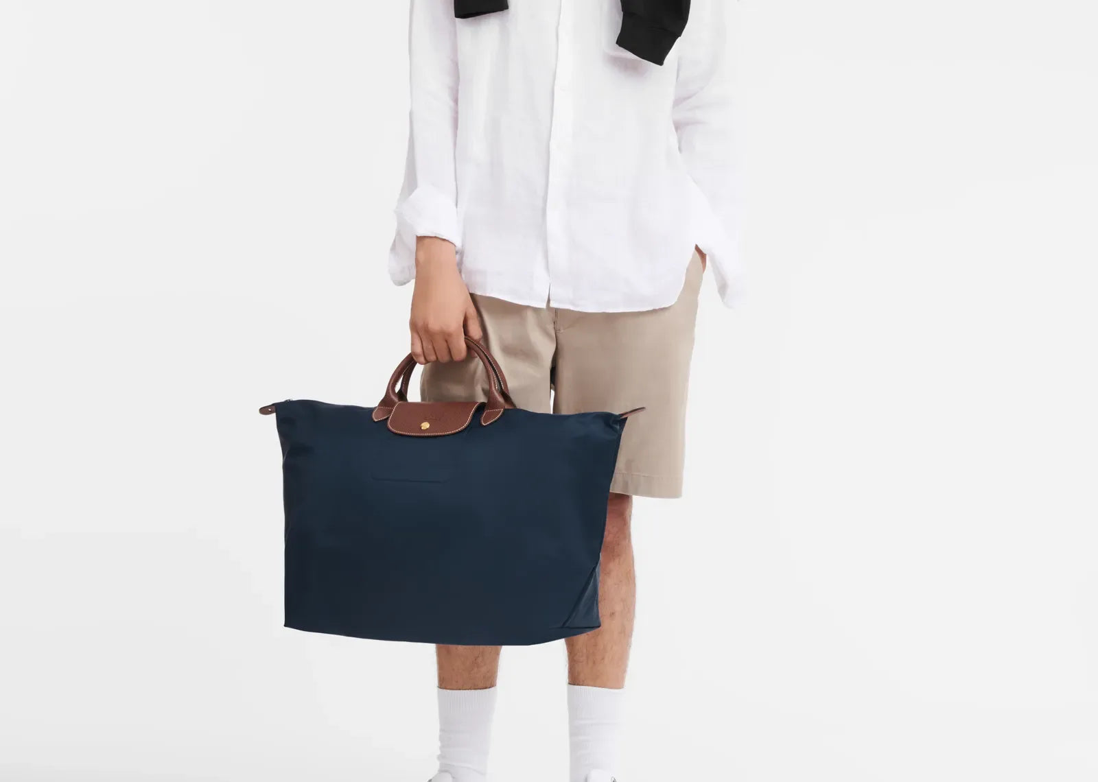 Longchamp Le Pliage Original L Travel Bag Navy - My Suti