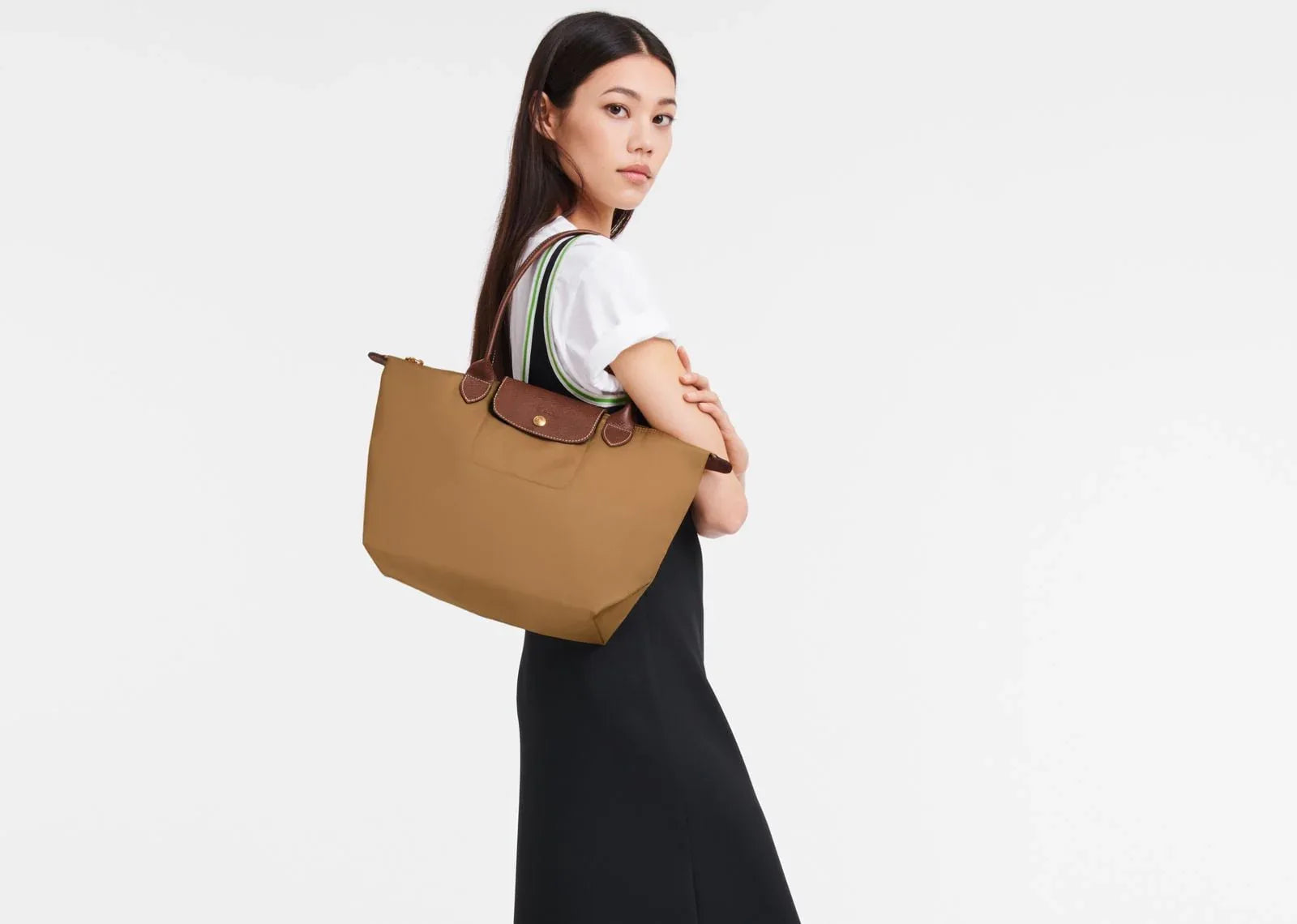 Longchamp Le Pliage Original Medium Tote Bag Fawn - My Suti