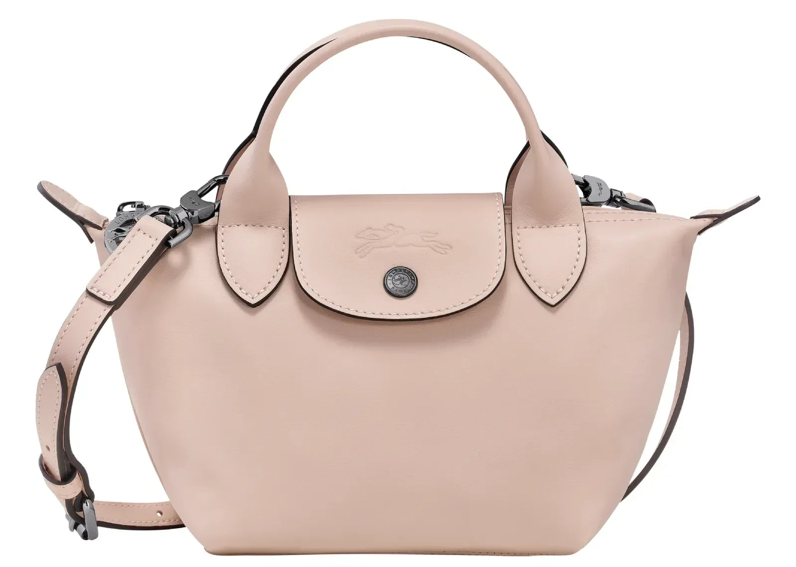 Longchamp Le Pliage Xtra XS Handbag Nude - My Suti