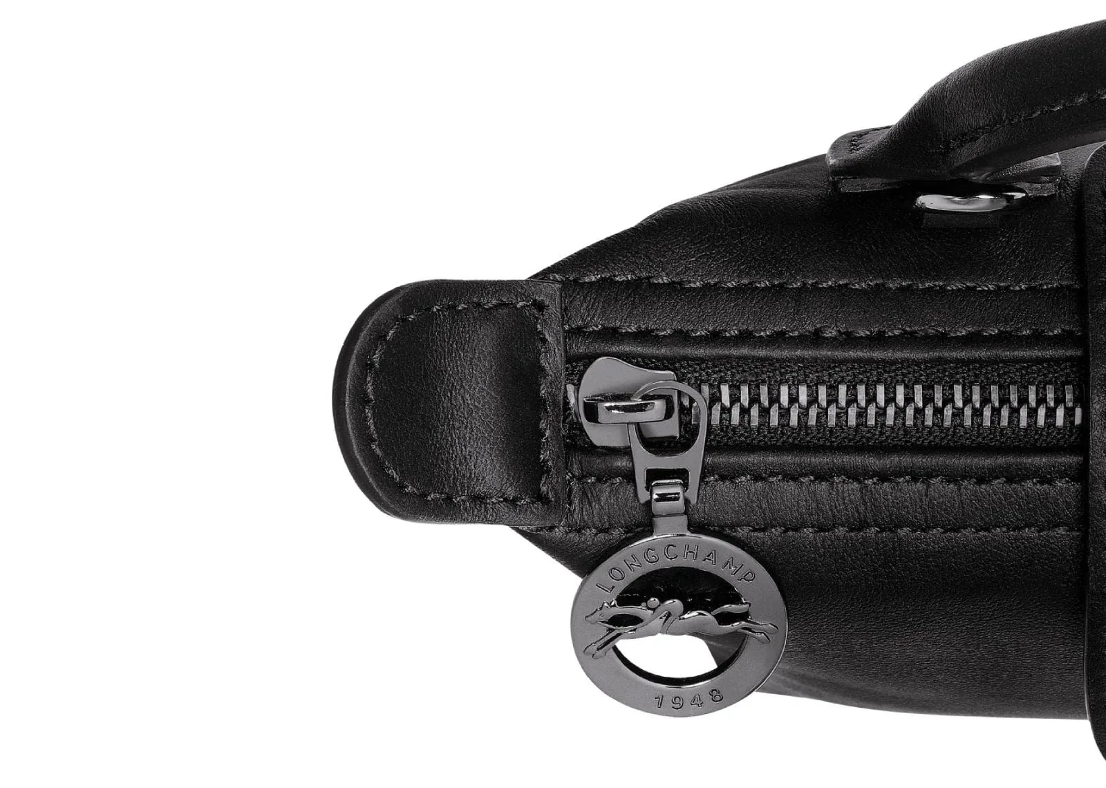 Longchamp Le Pliage Xtra XS Pouch Leather Black - My Suti