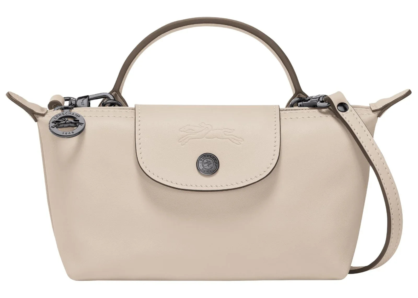Longchamp Le Pliage Xtra XS Pouch Leather Paper - My Suti