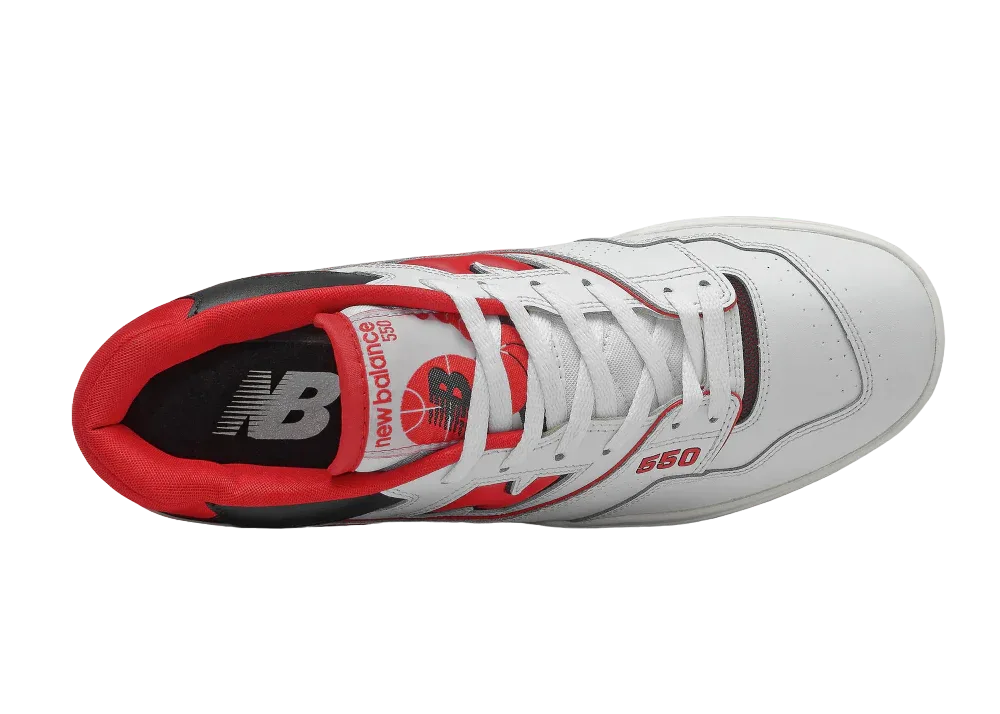 New Balance 550 White Red - My Suti