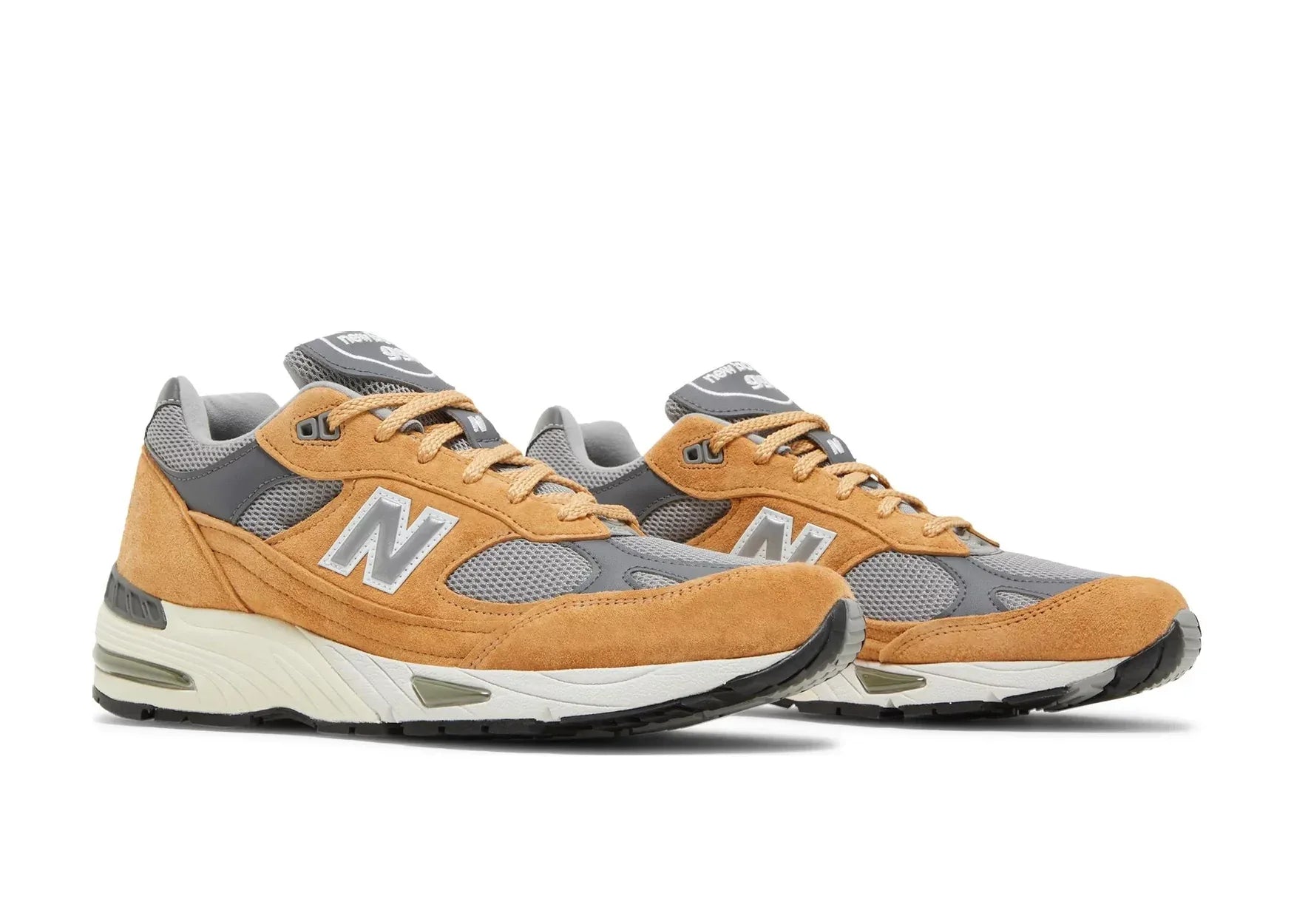 New Balance 991 Miuk Tan Grey Dark Grey - My Suti