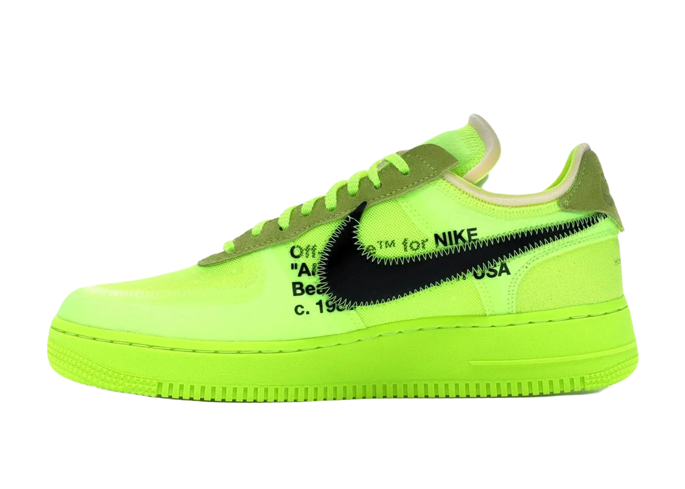 Nike Air Force 1 Low Off-White Volt - My Suti