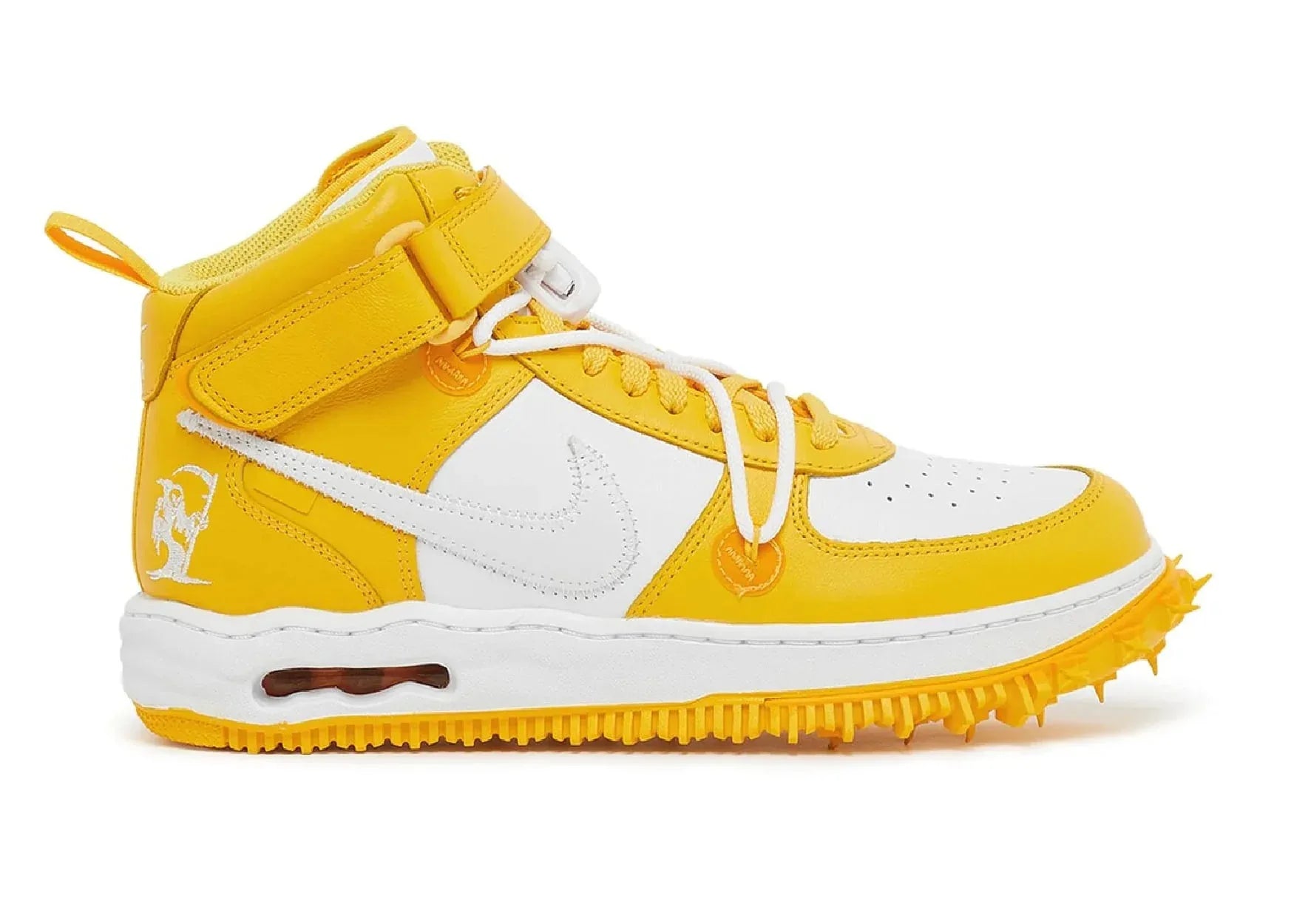 Nike Air Force 1 Mid SP Off-White Varsity Maize - My Suti