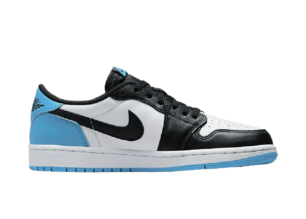 Nike Air Jordan 1 Low Black Dark Powder Blue (W) - My Suti