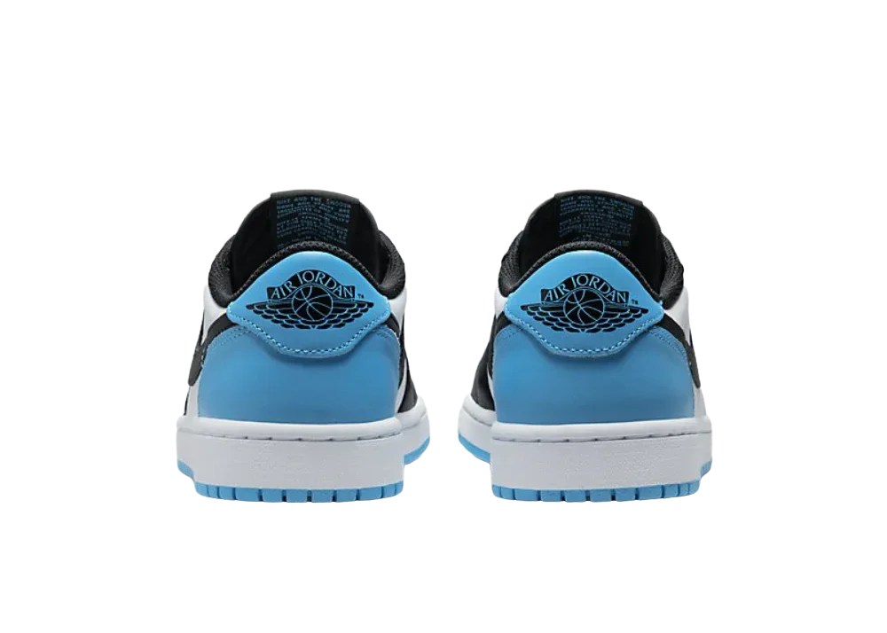 Nike Air Jordan 1 Low Black Dark Powder Blue (W) - My Suti