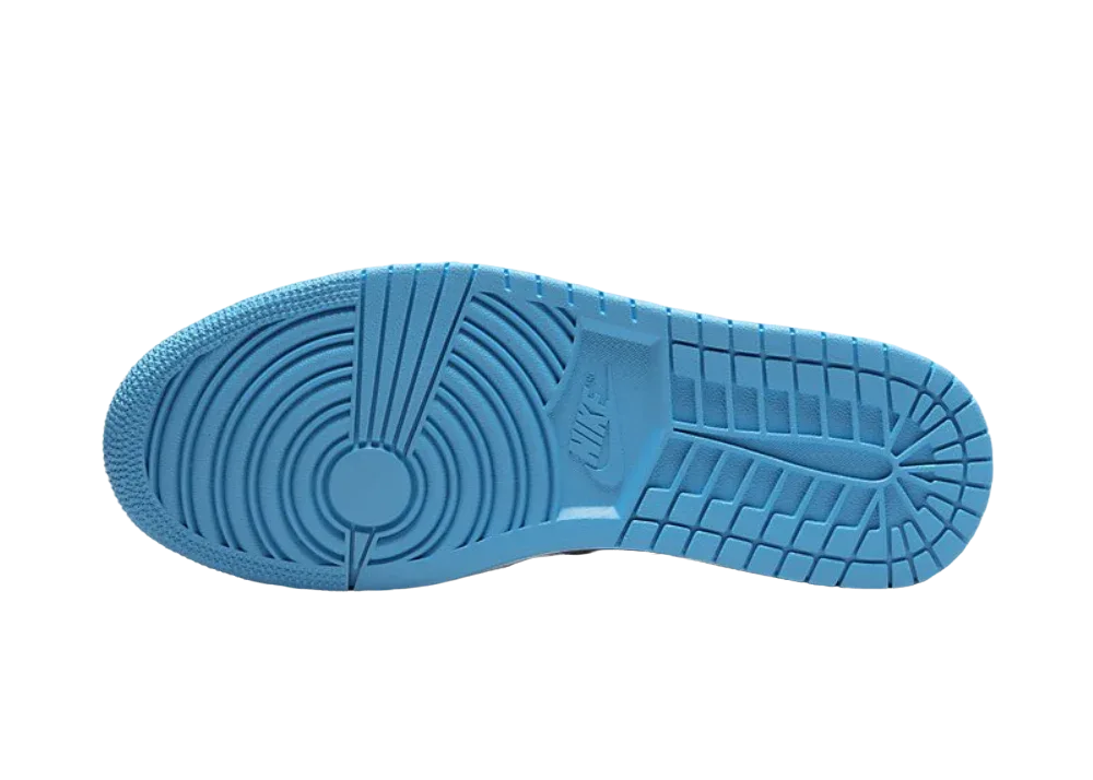 Nike Air Jordan 1 Low Black Dark Powder Blue (W) - My Suti