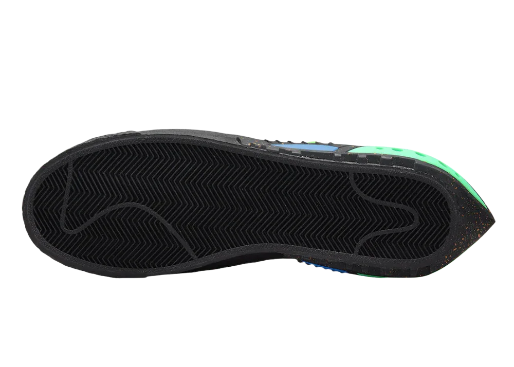 Nike Blazer Low Off-White Black Electro Green - My Suti