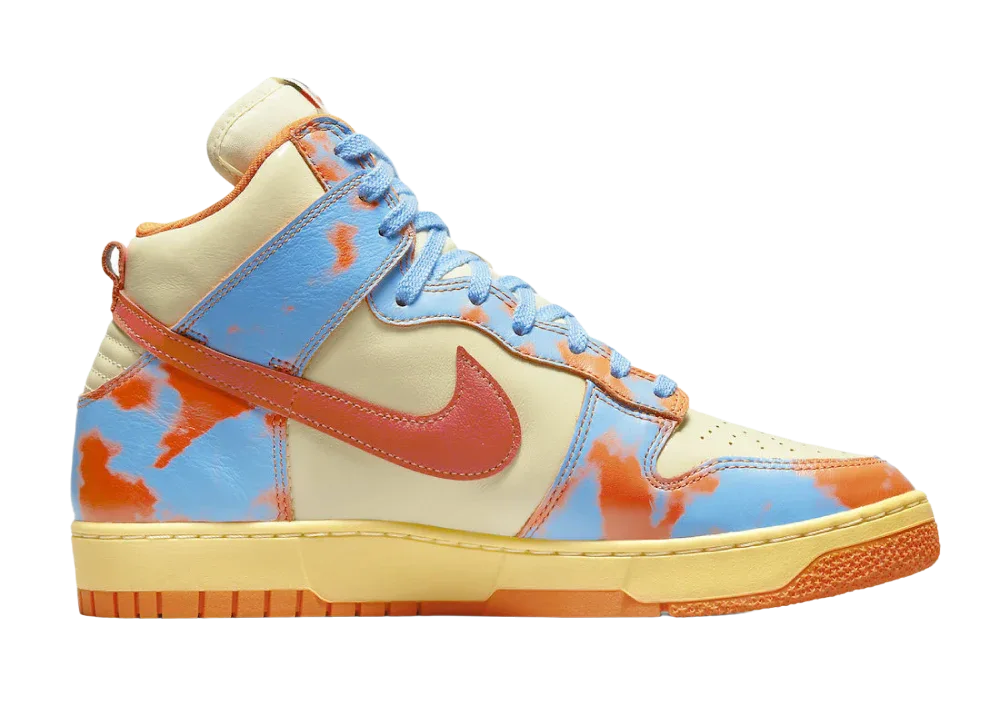 Nike Dunk High 1985 SP Orange Acid Wash - My Suti