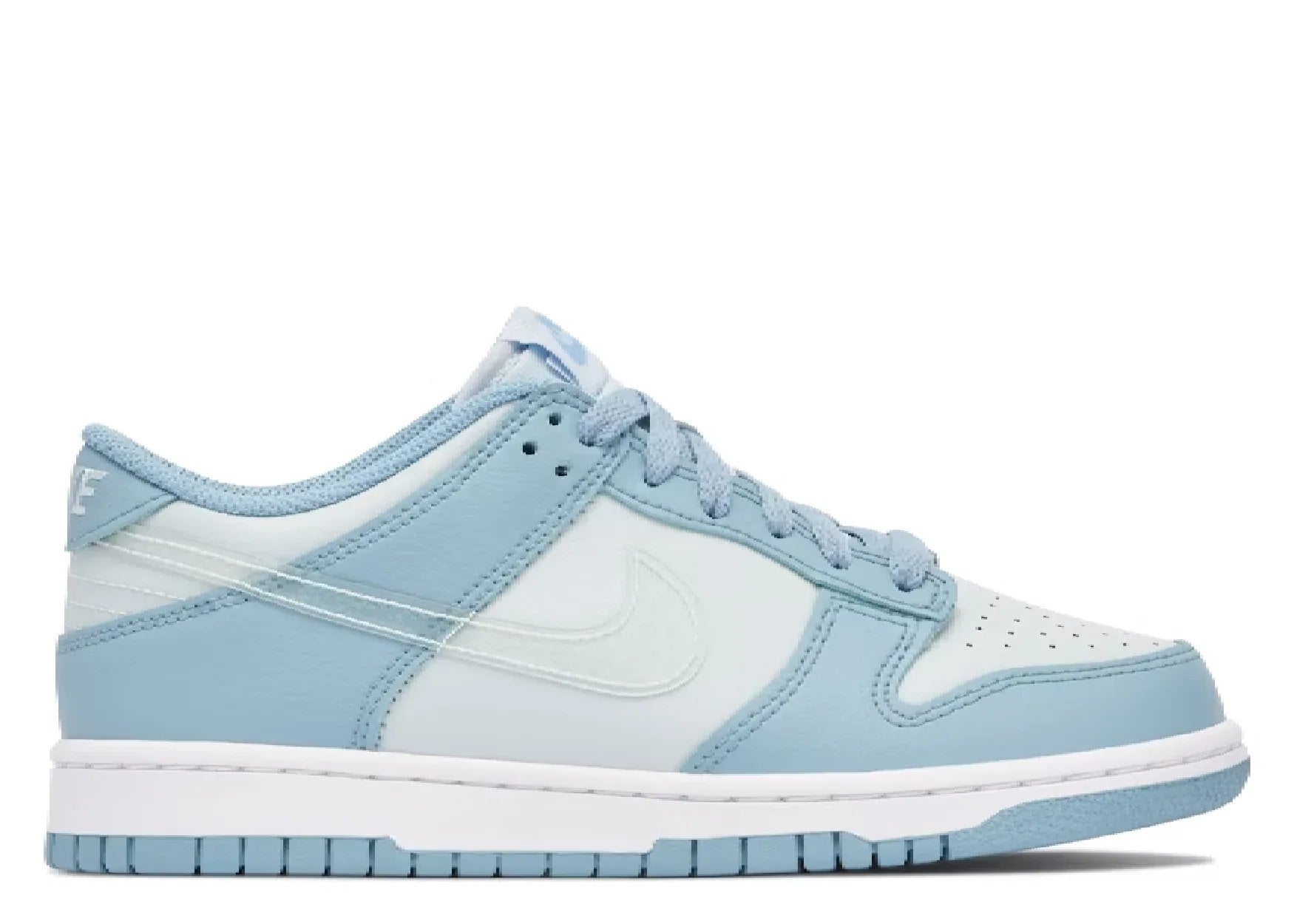 Nike Dunk Low Clear Blue Swoosh (GS) - My Suti