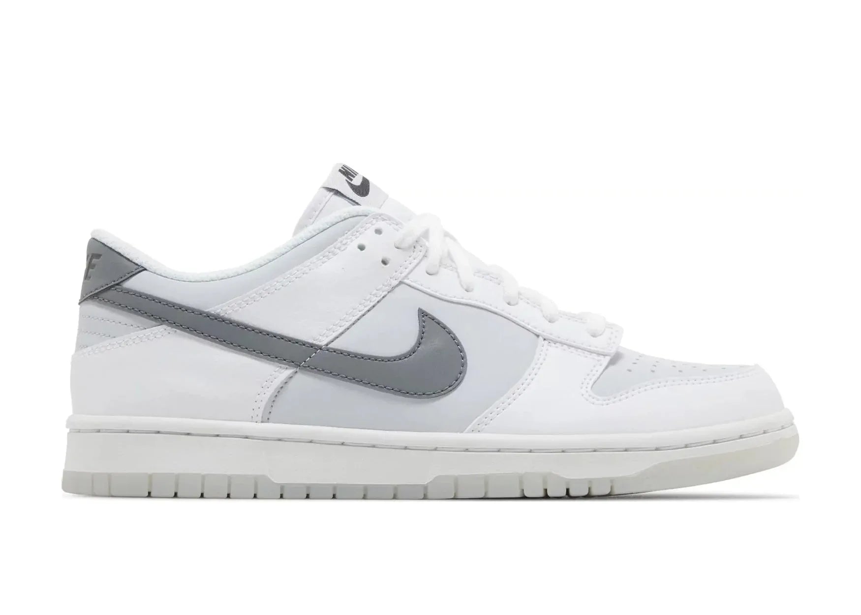 Nike Dunk Low Reflective Swoosh White (GS) - My Suti