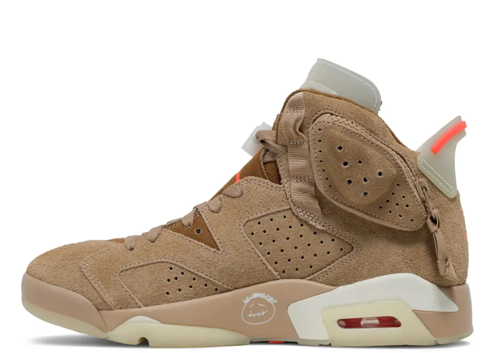 Nike Jordan 6 Retro Travis Scott British Khaki - My Suti
