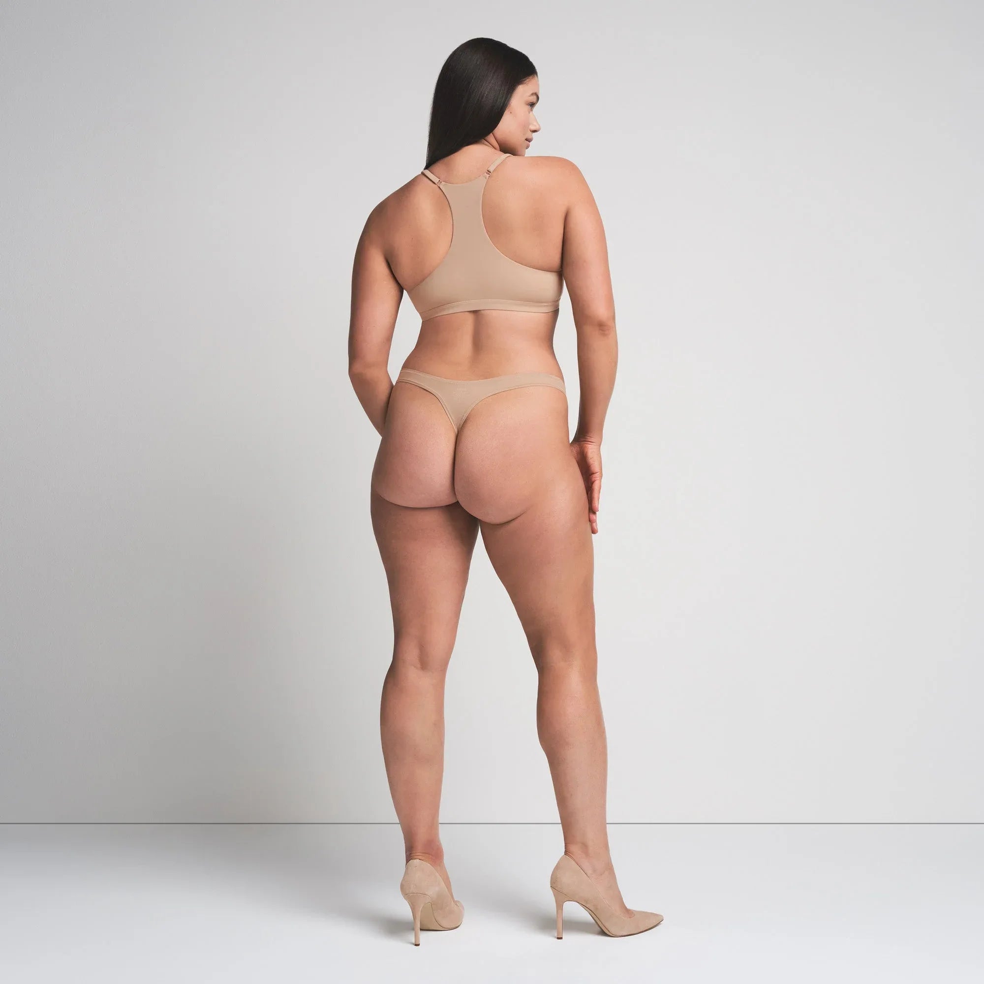 SKIMS FITS EVERYBODY RACERBACK TRIANGLE BRALETTE | CLAY - SÜTYEN - My Suti