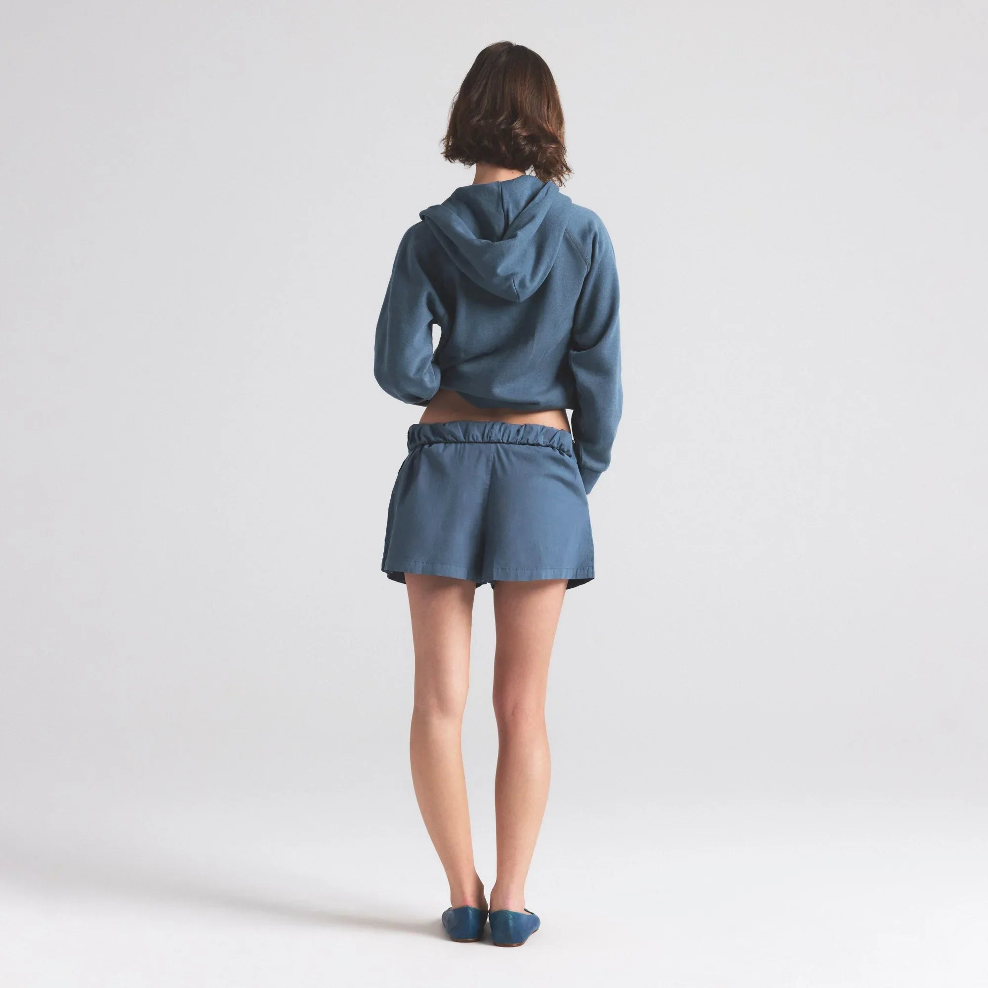 SKIMS LIGHTWEIGHT FLEECE ZIP UP HOODIE | HARBOR - KAPŞONLU ÜST - My Suti