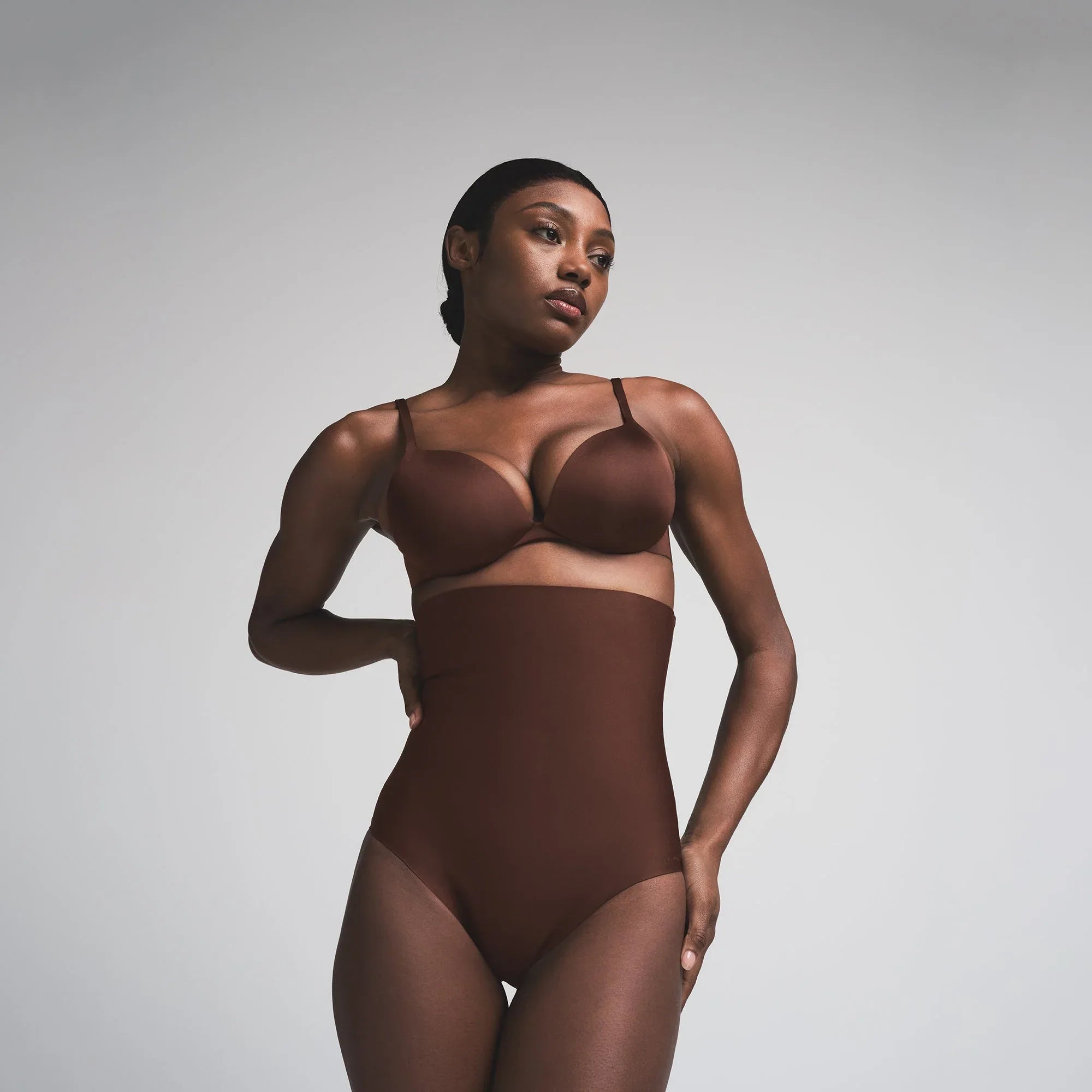 SKIMS BODY CORE SCULPT HIGH-WAISTED BRIEF | COCOA - KÜLOT - My Suti