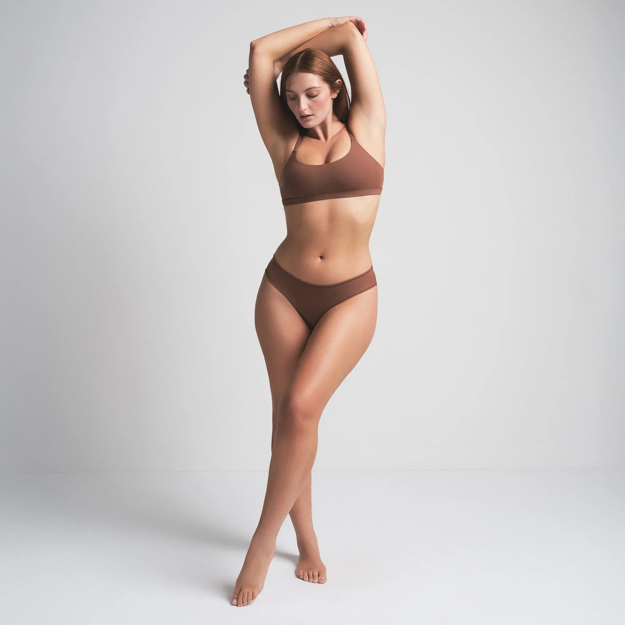 SKIMS FITS EVERYBODY CHEEKY BRIEF 5-PACK | BRANDY MULTI - KÜLOT - My Suti