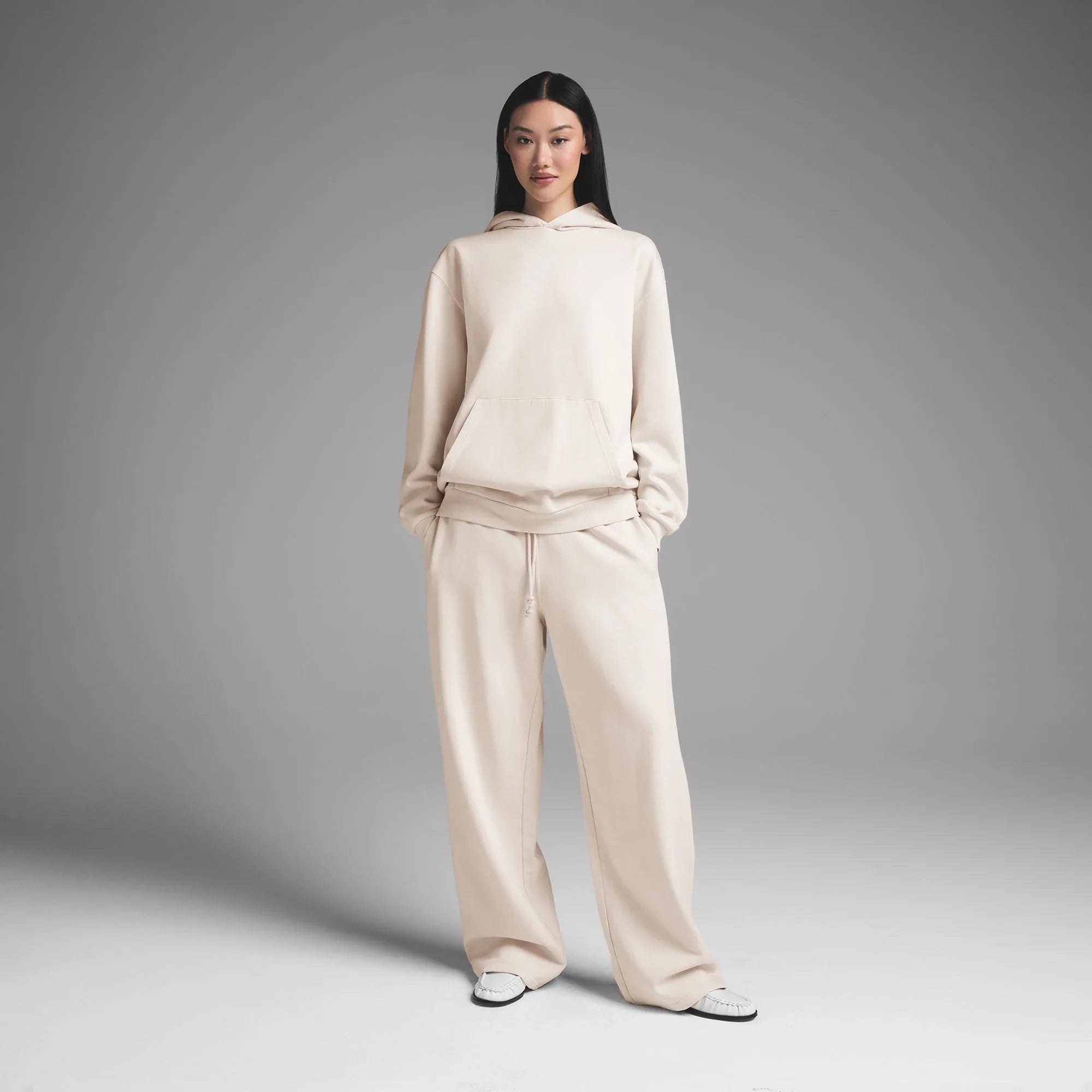 SKIMS BOYFRIEND FLEECE STRAIGHT LEG PANT | BUFF - PANTOLON - My Suti