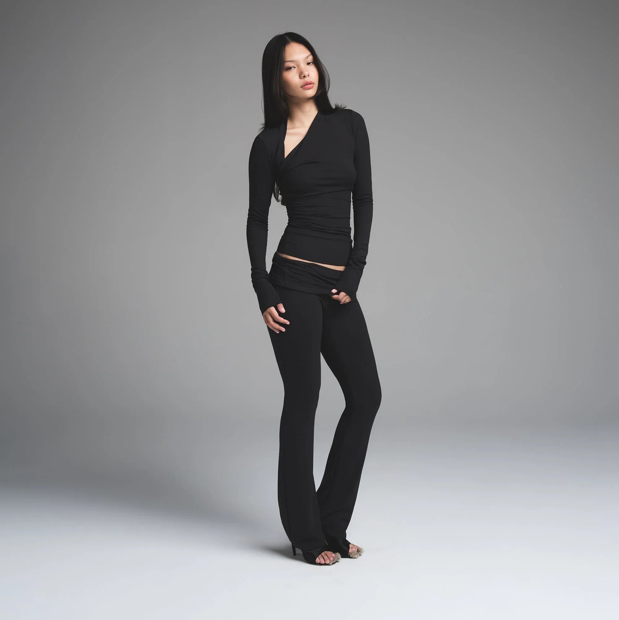 SKIMS CLOUD FOLDOVER PANT | ONYX - TAYT - My Suti