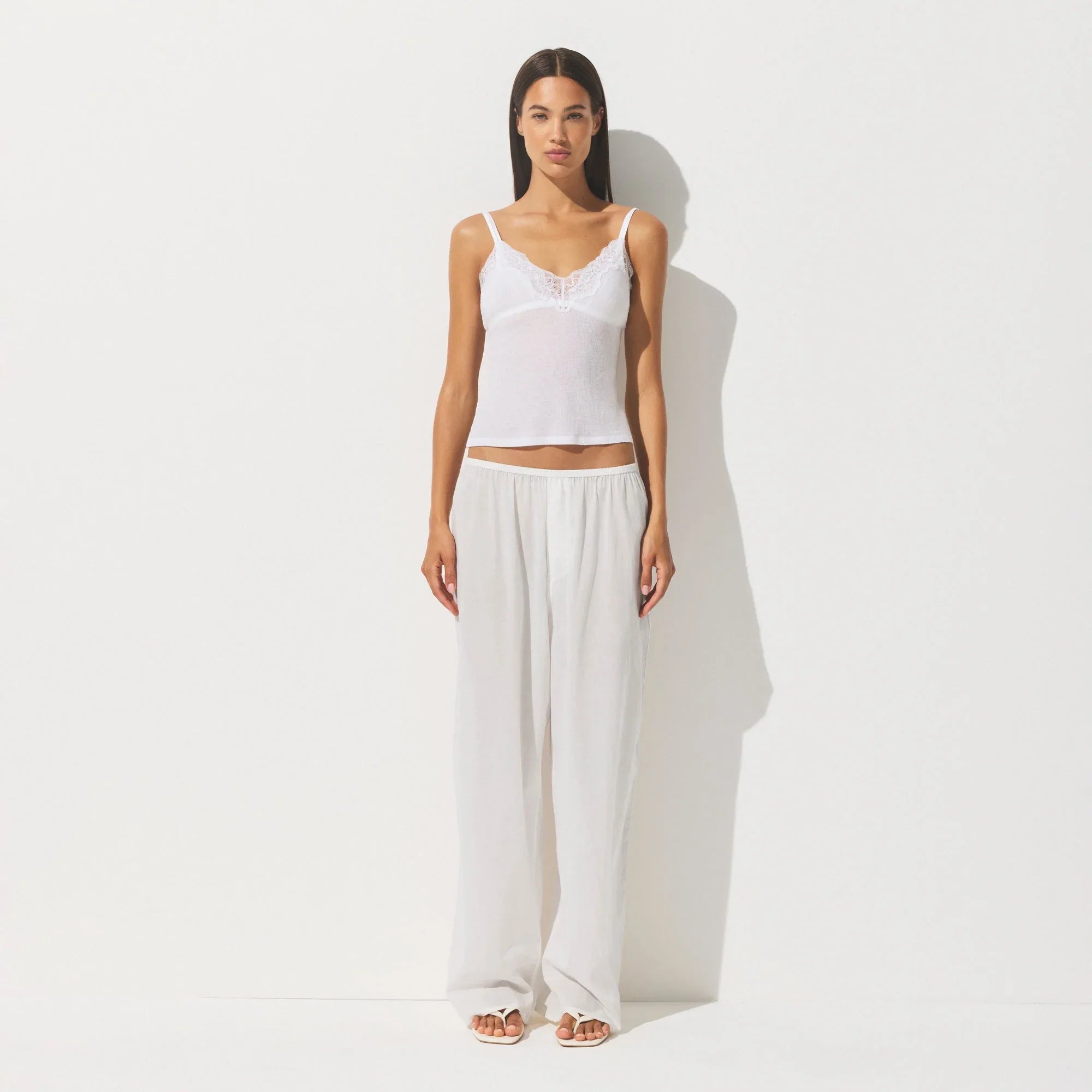 SKIMS COTTON VOILE LOOSE PANT | MARBLE - PANTOLON - My Suti