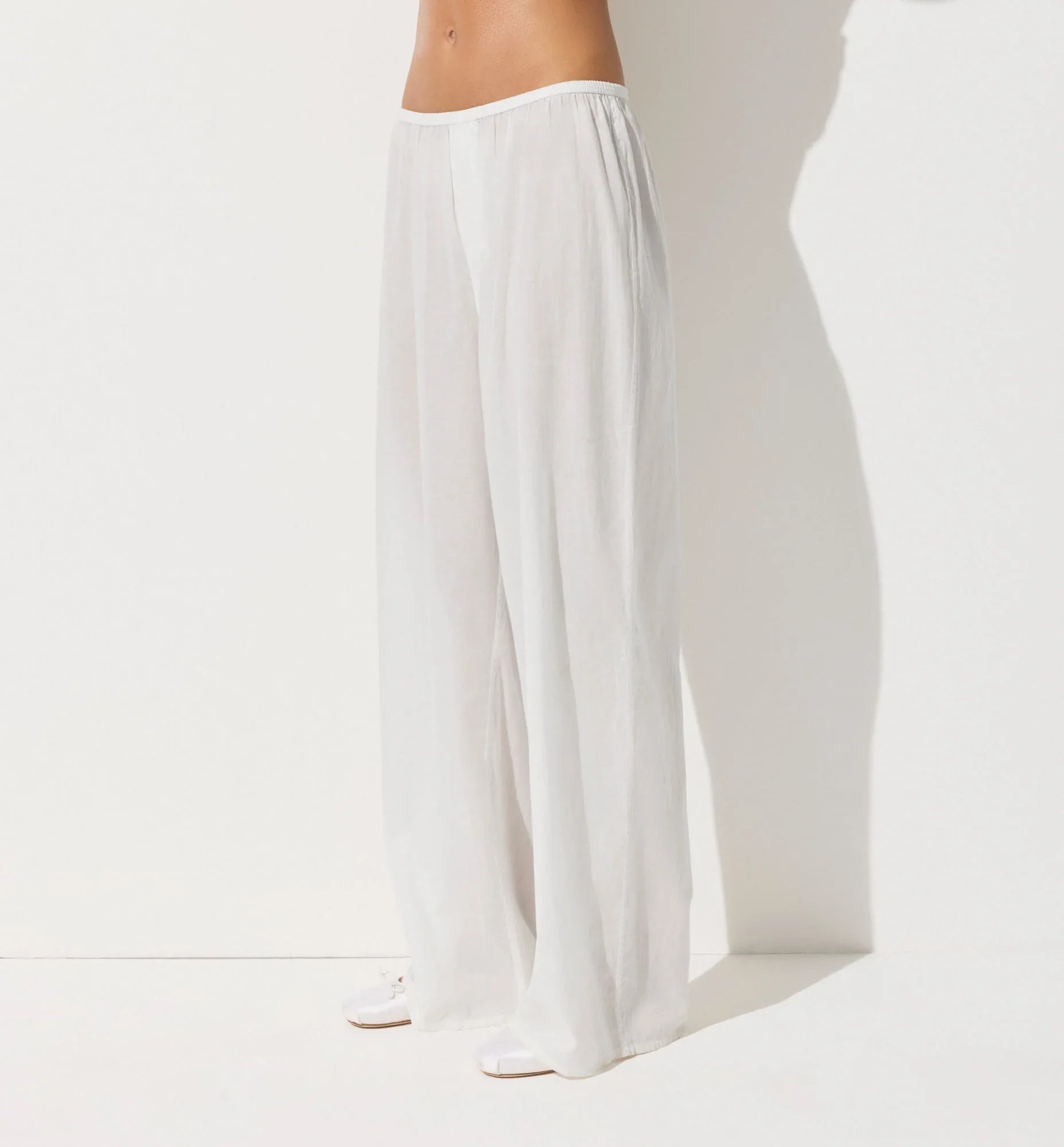 SKIMS COTTON VOILE LOOSE PANT | MARBLE - PANTOLON - My Suti