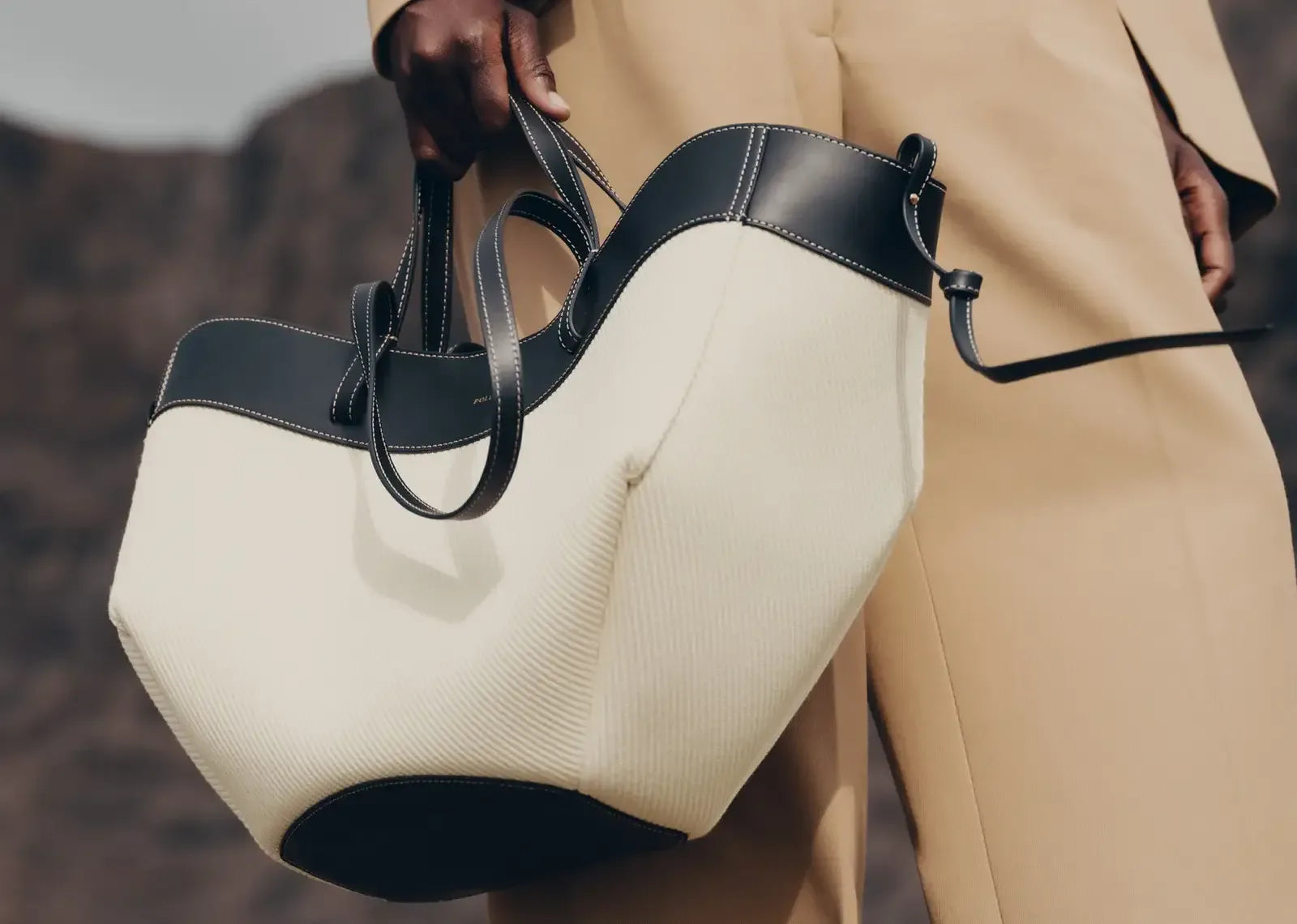 Polène Cyme Edition Black Canvas - My Suti