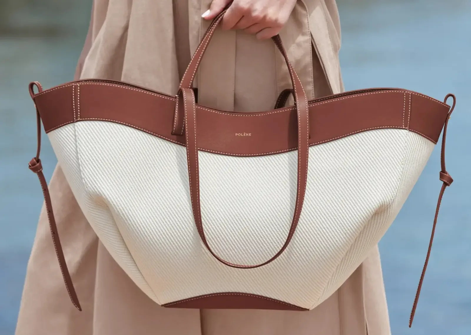 Polène Cyme Edition Cognac Canvas - My Suti