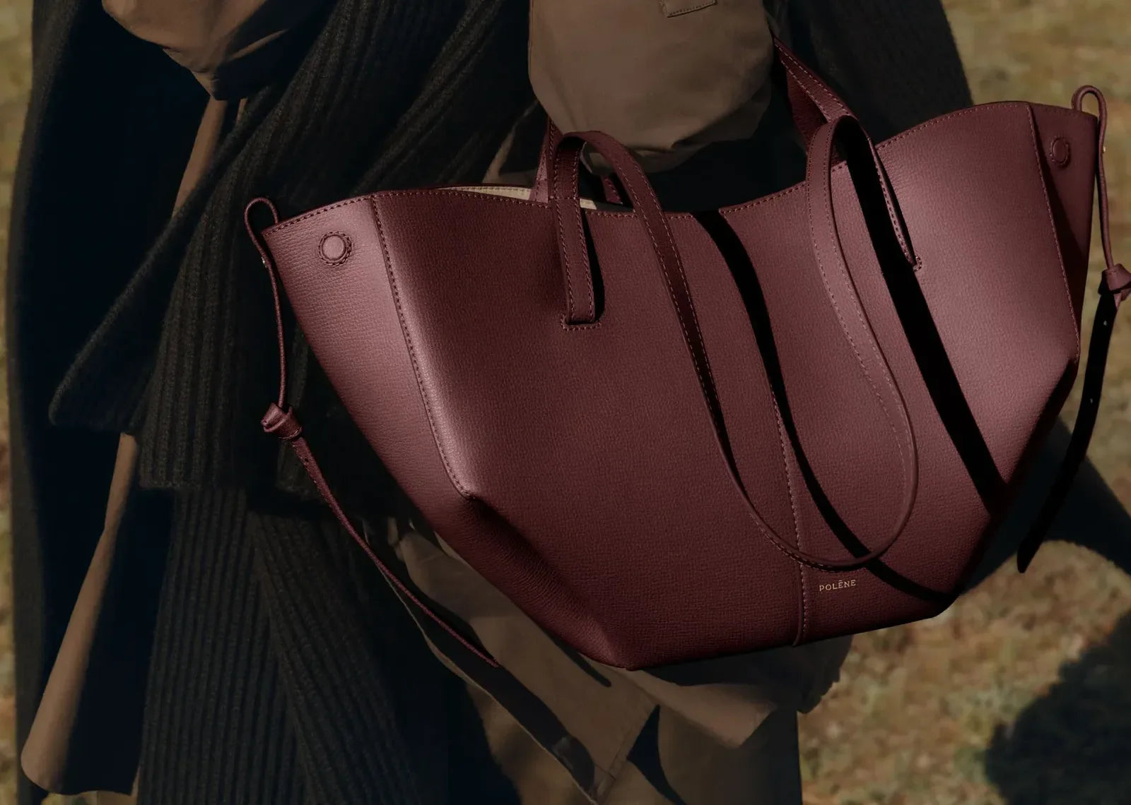 Polène Cyme Mini Edition Textured Black Cherry - My Suti