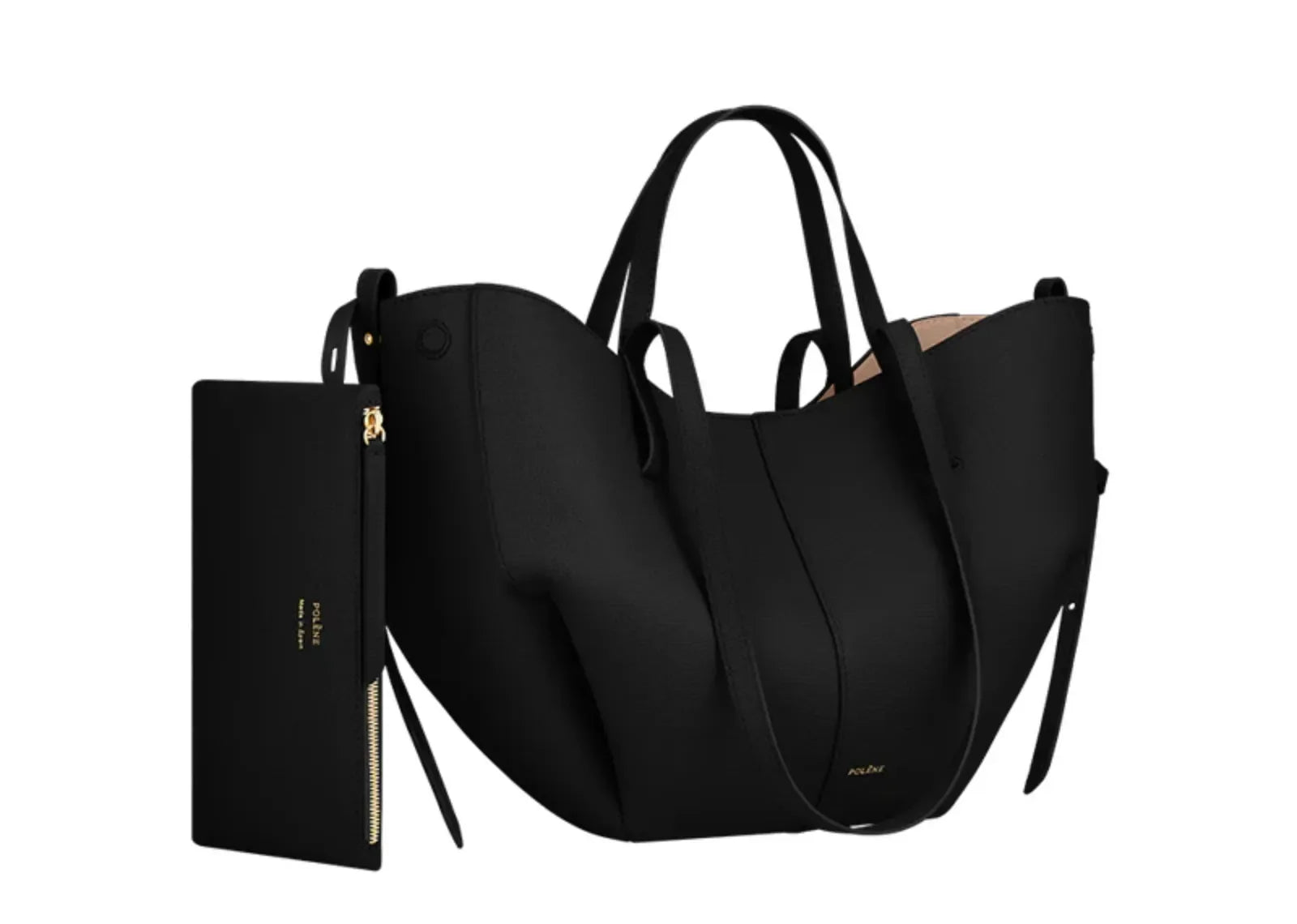 Polène Cyme Mini Edition Textured Black - My Suti