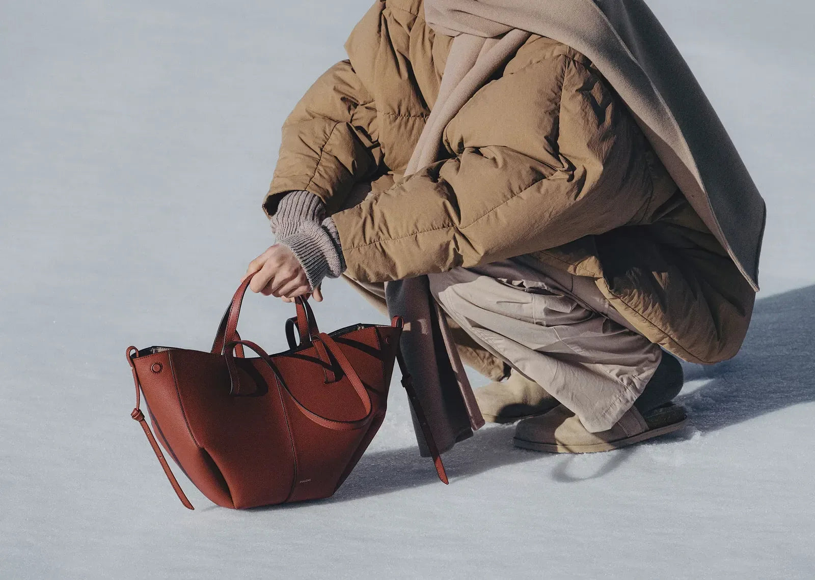 Polène Cyme Mini Edition Textured Red Clay - My Suti