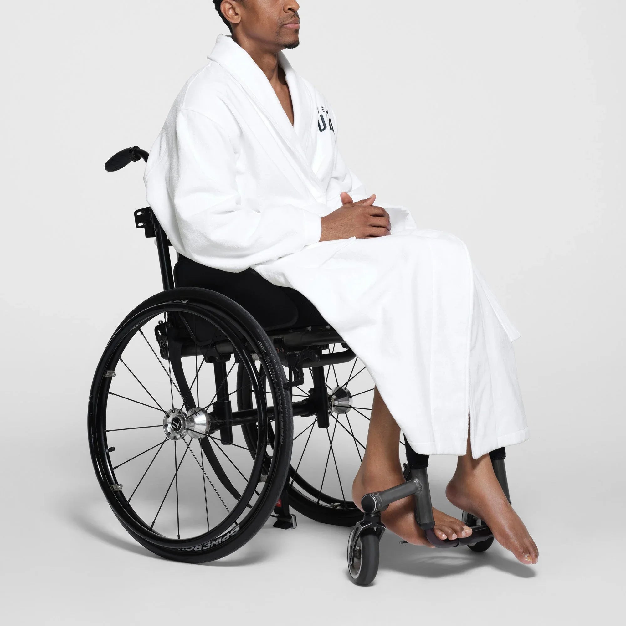 SKIMS FOR TEAM USA TERRY PARALYMPIC UNISEX ROBE | WHITE - ROBE - My Suti