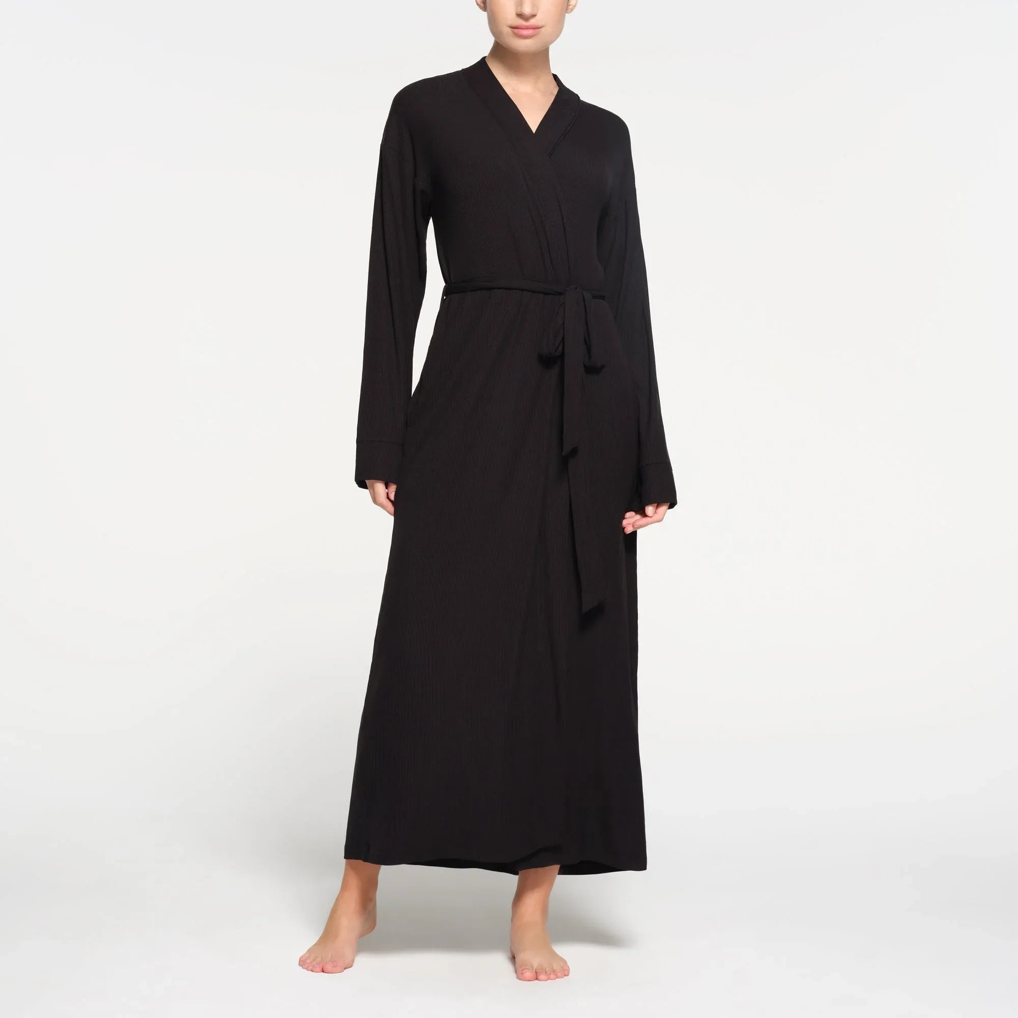 SKIMS SOFT LOUNGE LONG ROBE | ONYX - ROBE - My Suti
