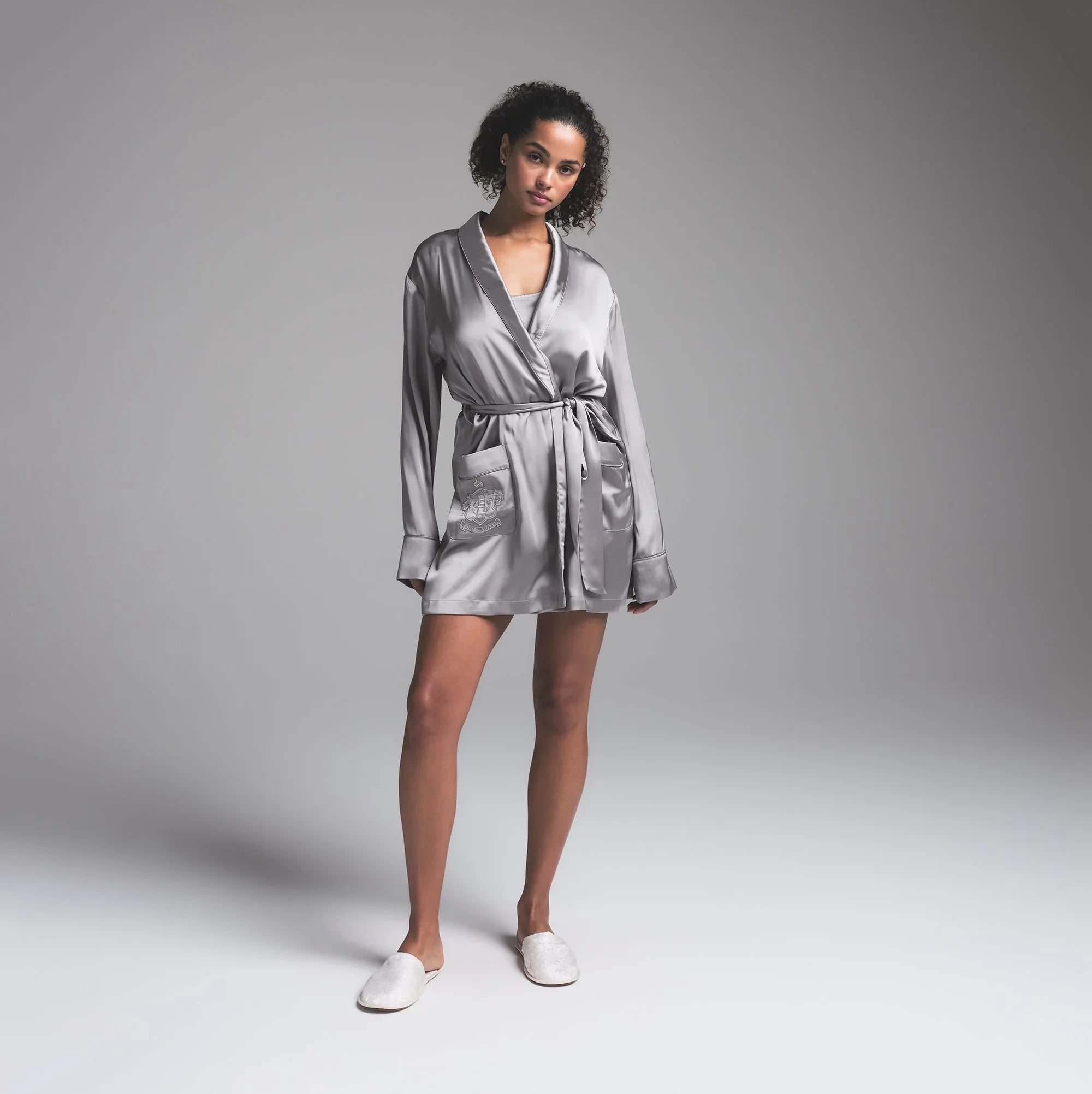SKIMS HOTEL SHINE ROBE | MIRROR - ROBE - My Suti