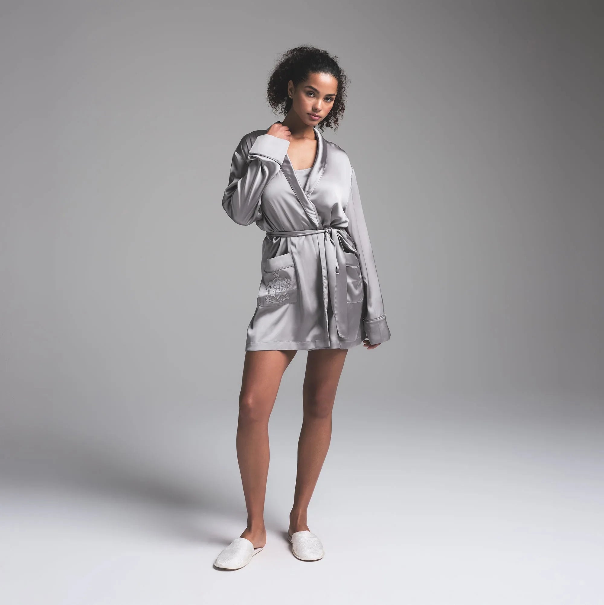 SKIMS HOTEL SHINE ROBE | MIRROR - ROBE - My Suti