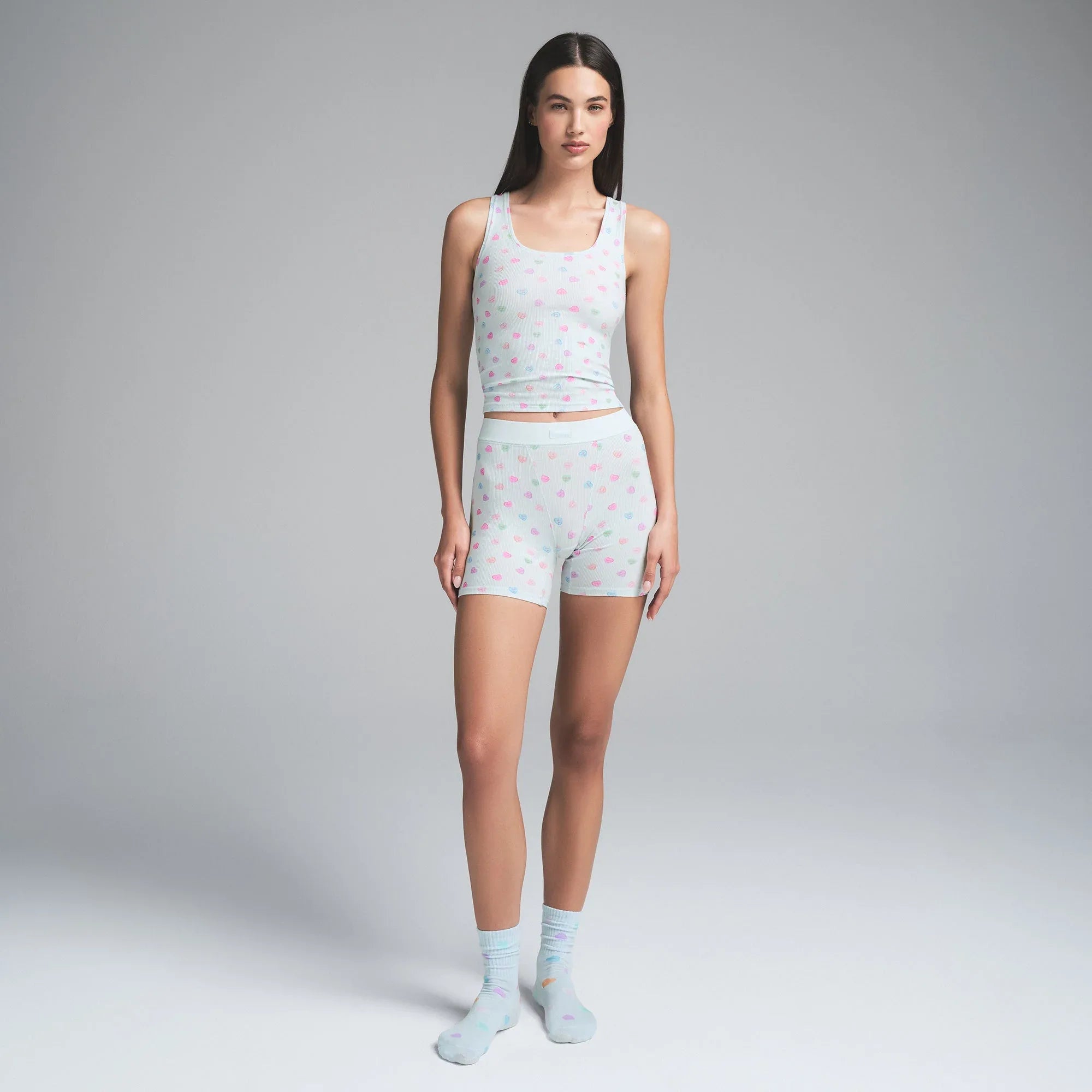 SKIMS RIBBED CREW SOCK 3-PACK | BUTTER MULTI - ÇORAP - My Suti