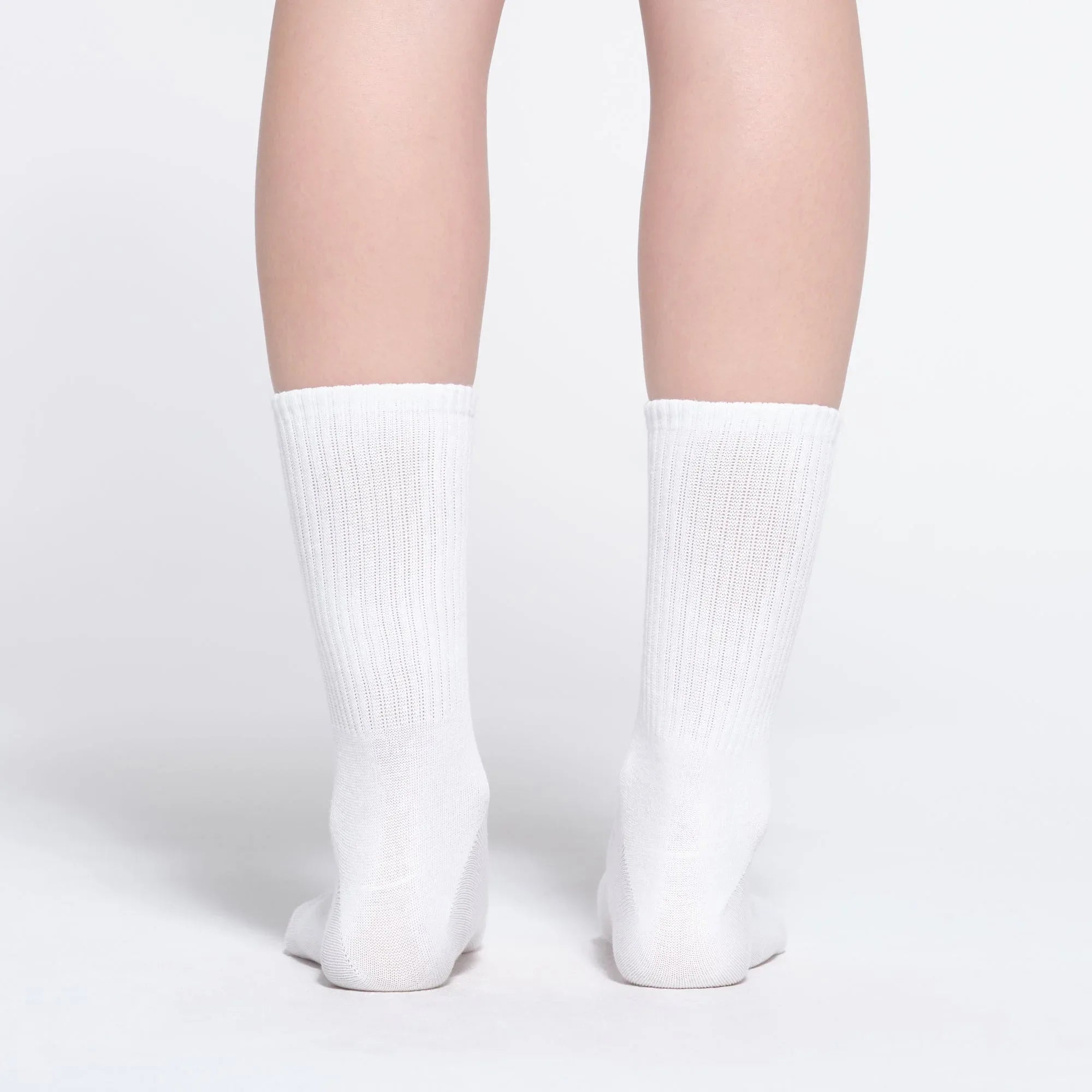 SKIMS RIBBED CREW SOCK | SNOW - ÇORAP - My Suti